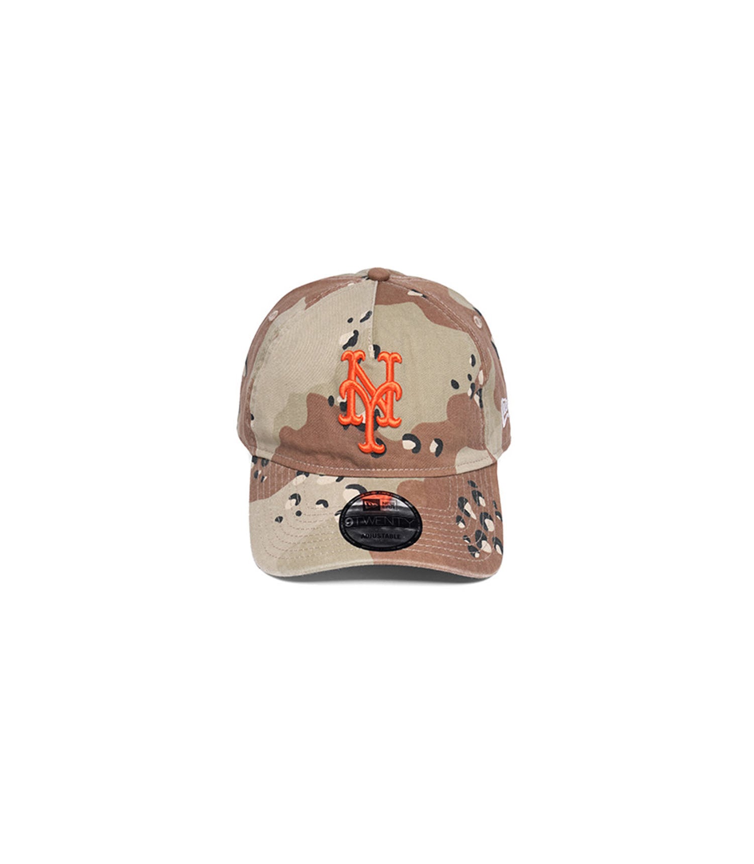 New Era 9TWENTY A-Frame New York Mets Hat - Washed Desert Camo