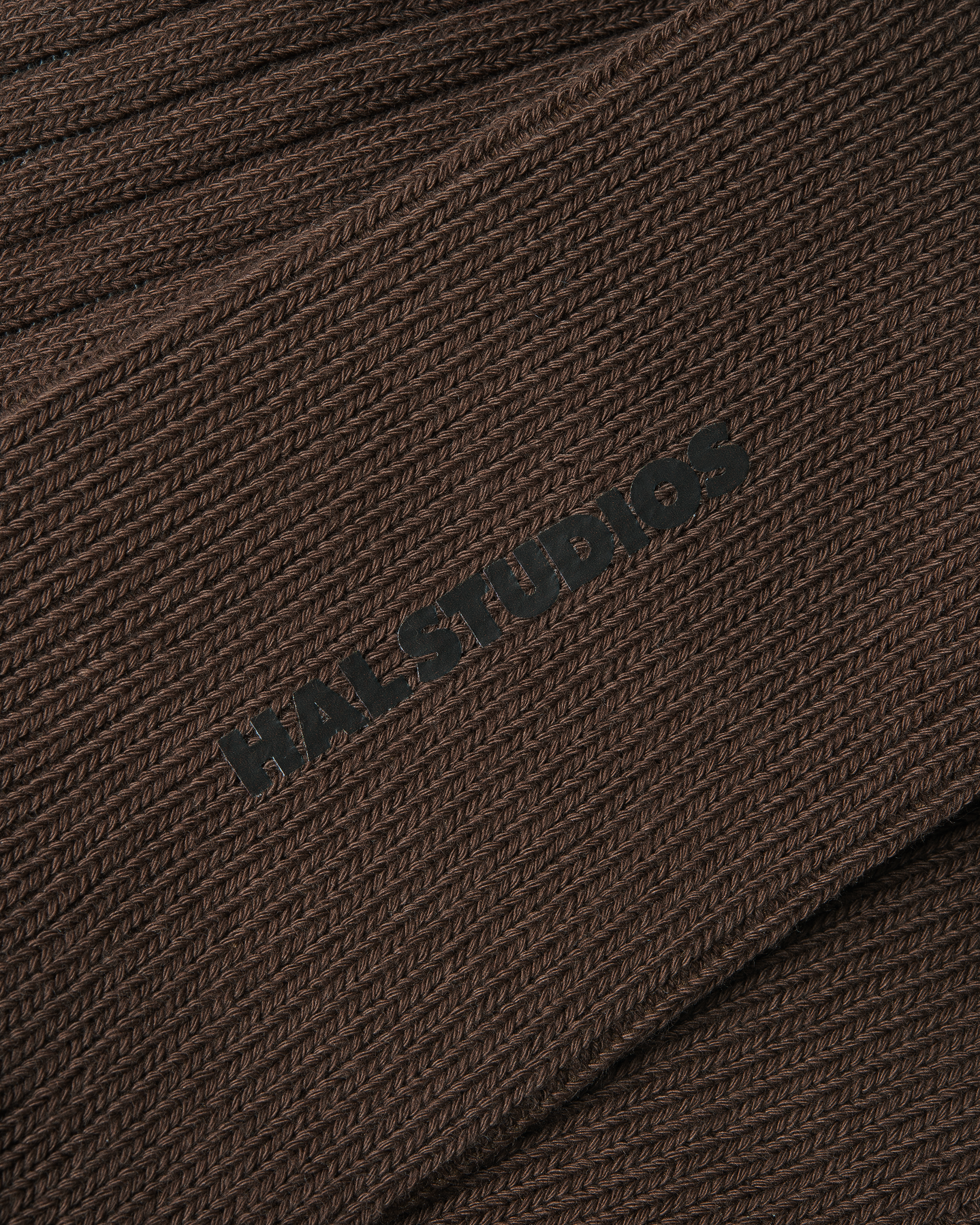 HEAVY GAUGE STUDIO SOCKS - COFFEE