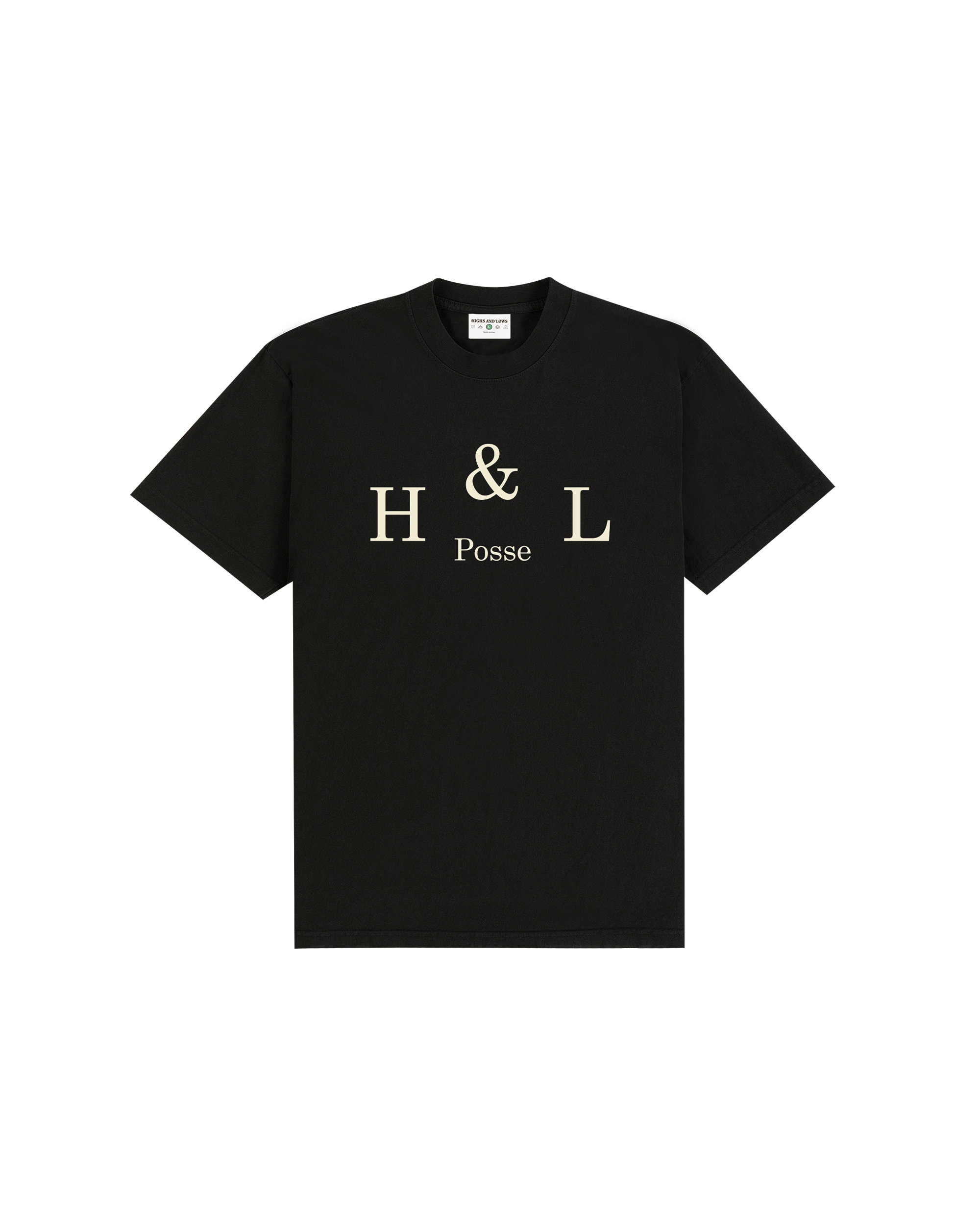 H&L Posse T-shirt - Vintage Black