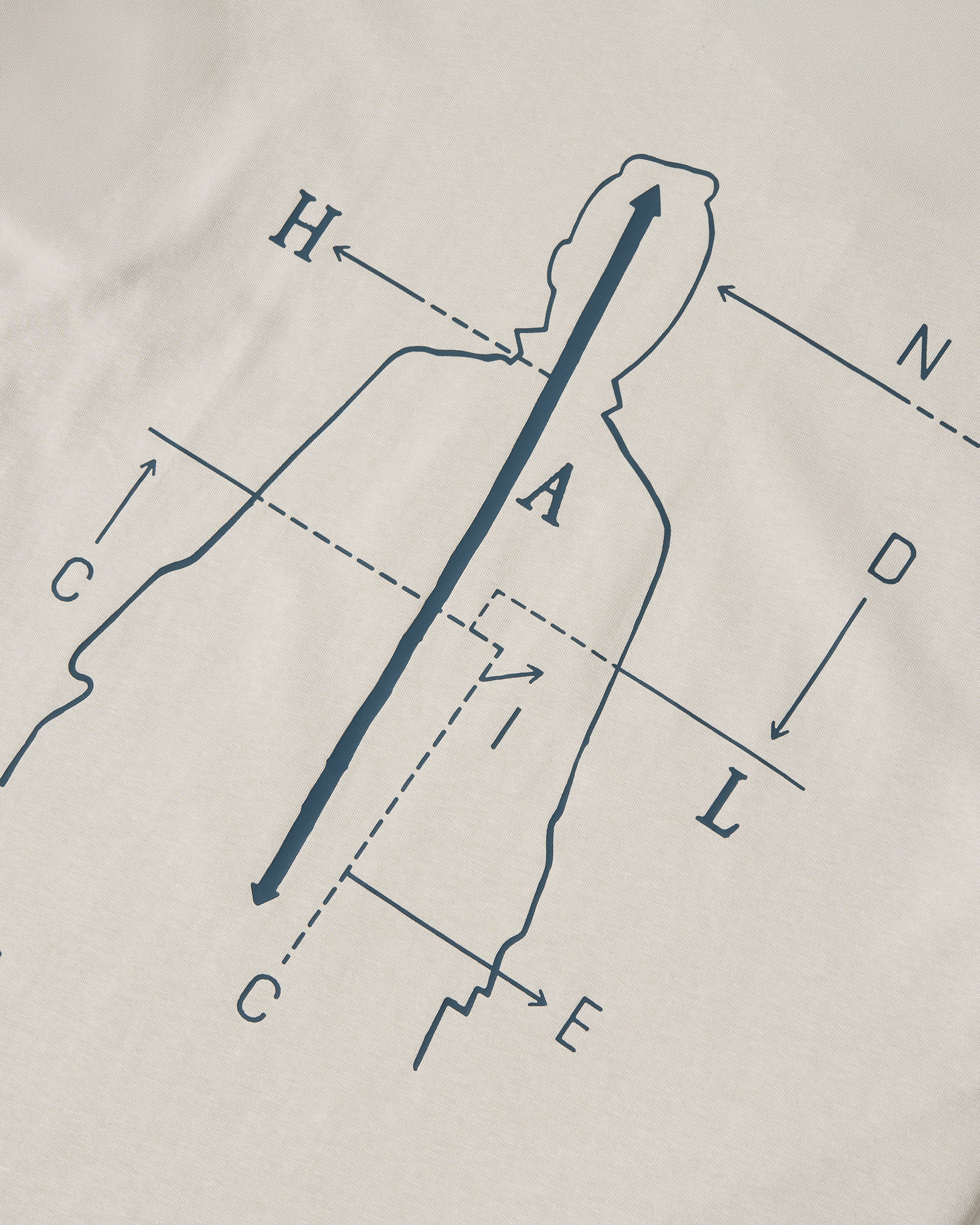 CANDICE Licht T-shirt - Mushroom
