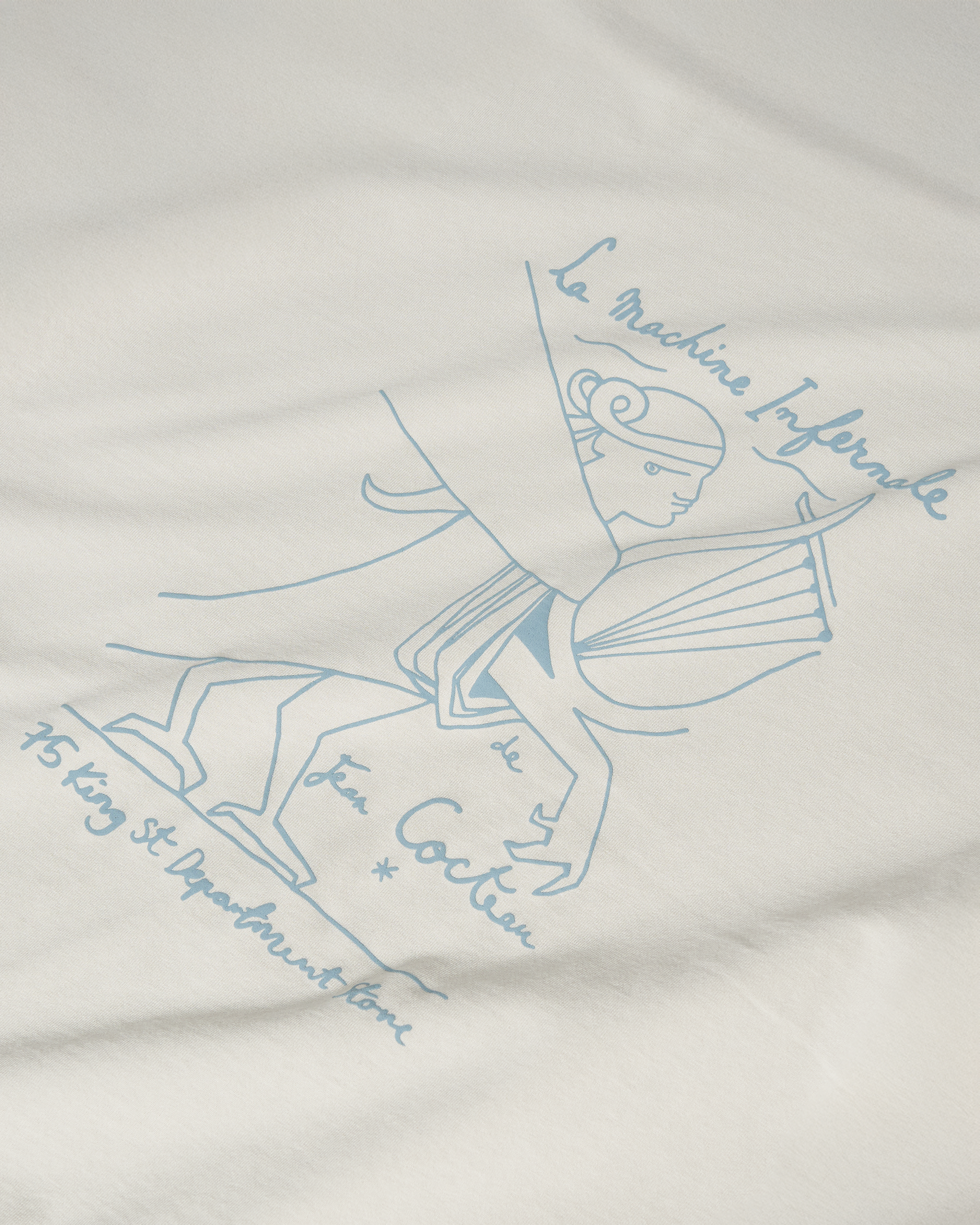 SS25 Department Store T-shirt - Faded Bone