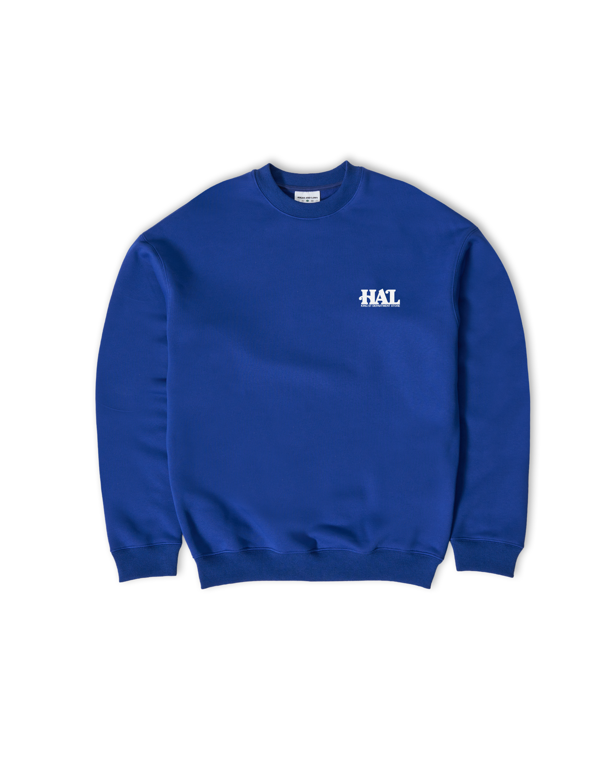 HAL Logo Crewneck Sweatshirt - Blue