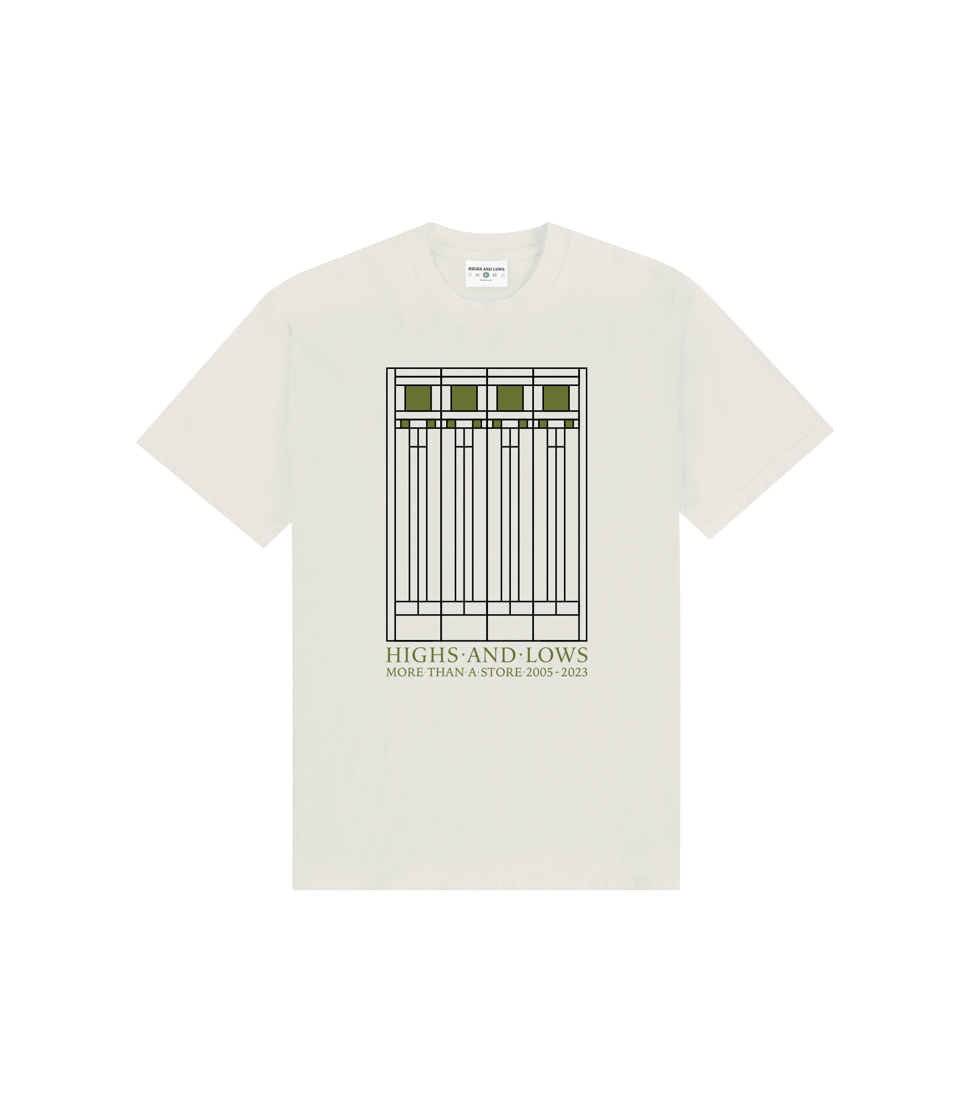 Glass House T-shirt - Cement