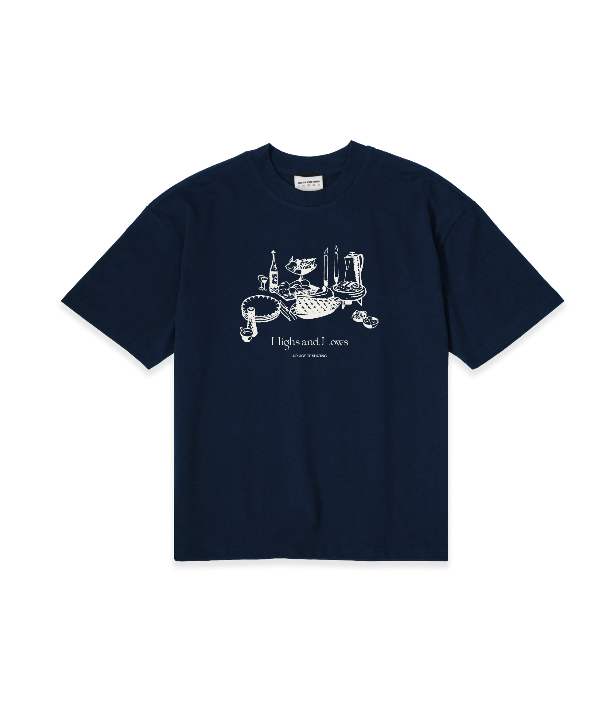 Sharing T-Shirt - Navy