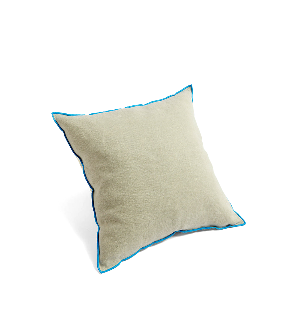 50cm x 50cm Outline Cushion - Grey Blue