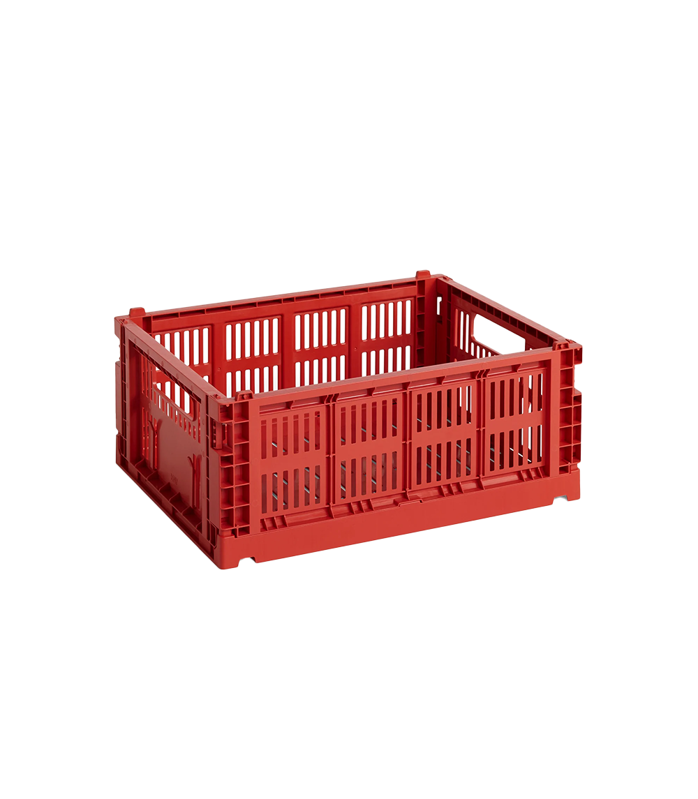 Medium Colour Crate - Red