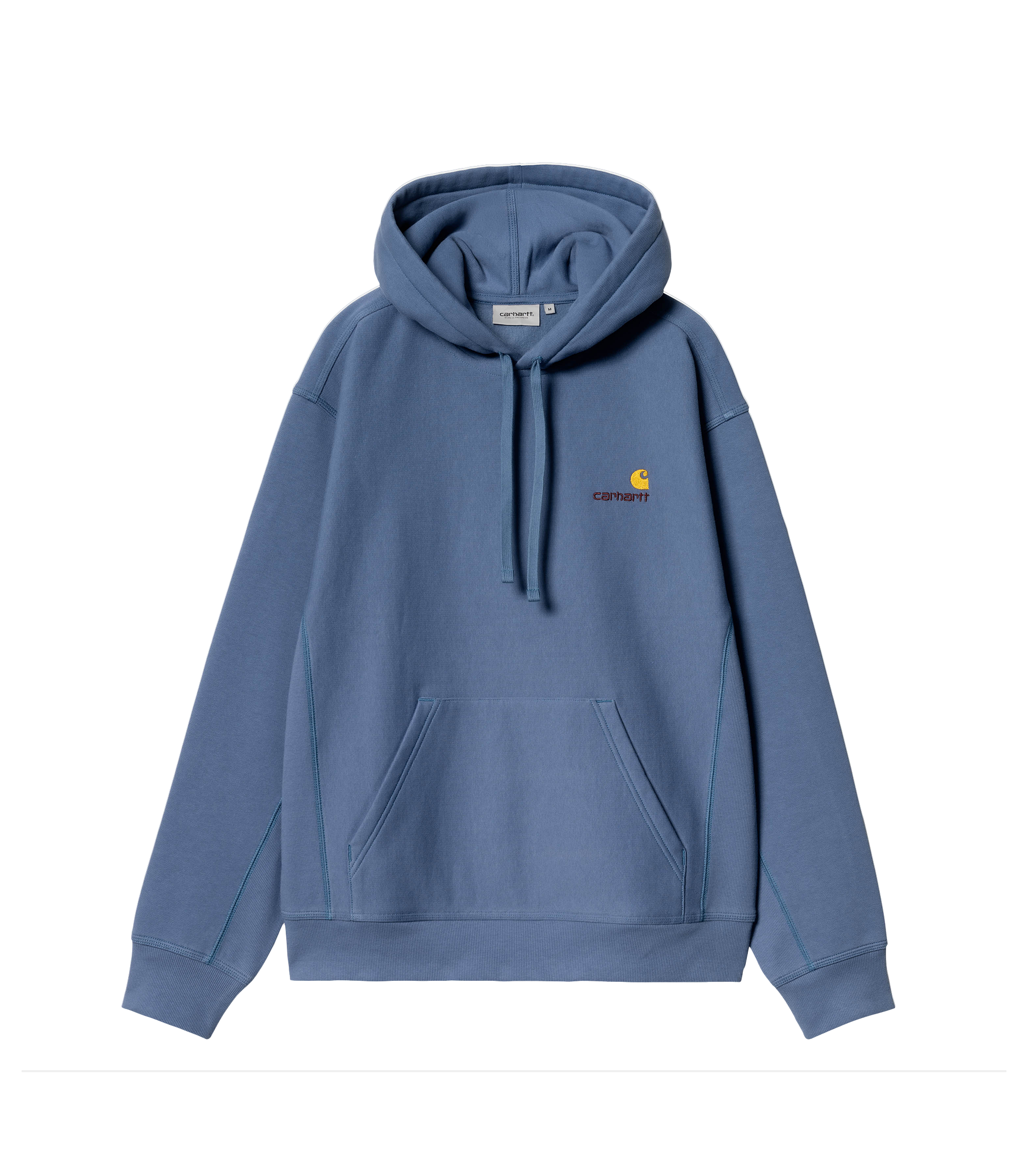 Hooded American Script Sweatshirt - Blue Iris
