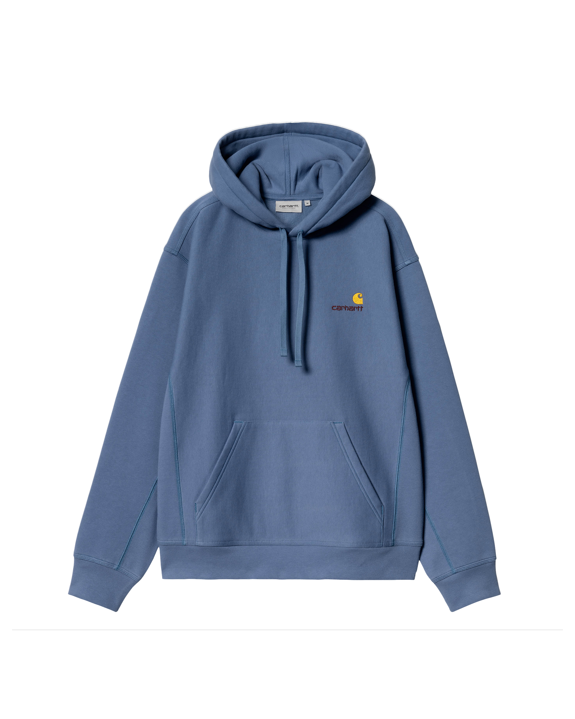 Hooded American Script Sweatshirt - Blue Iris