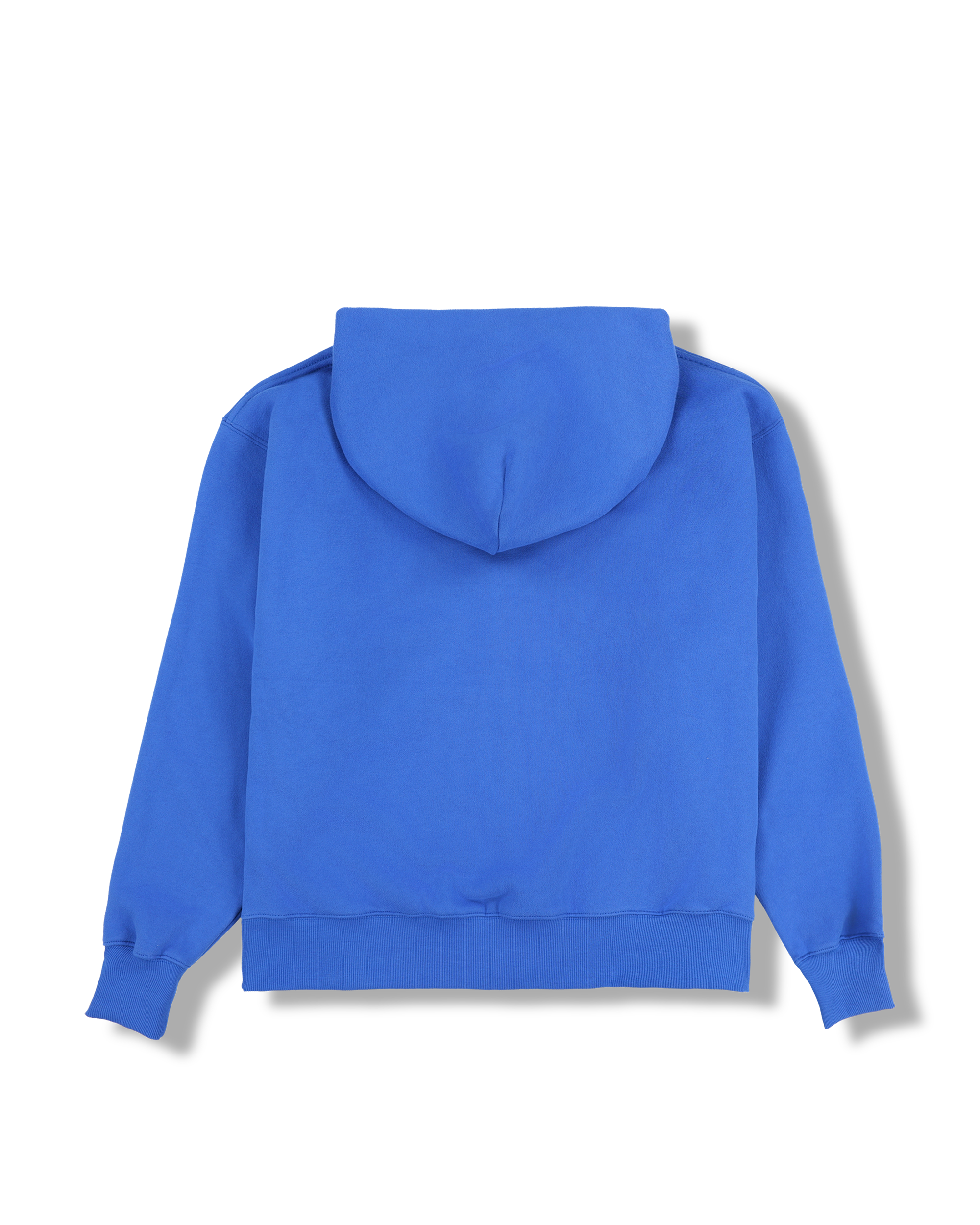 Split Zip Hoodie - Blue