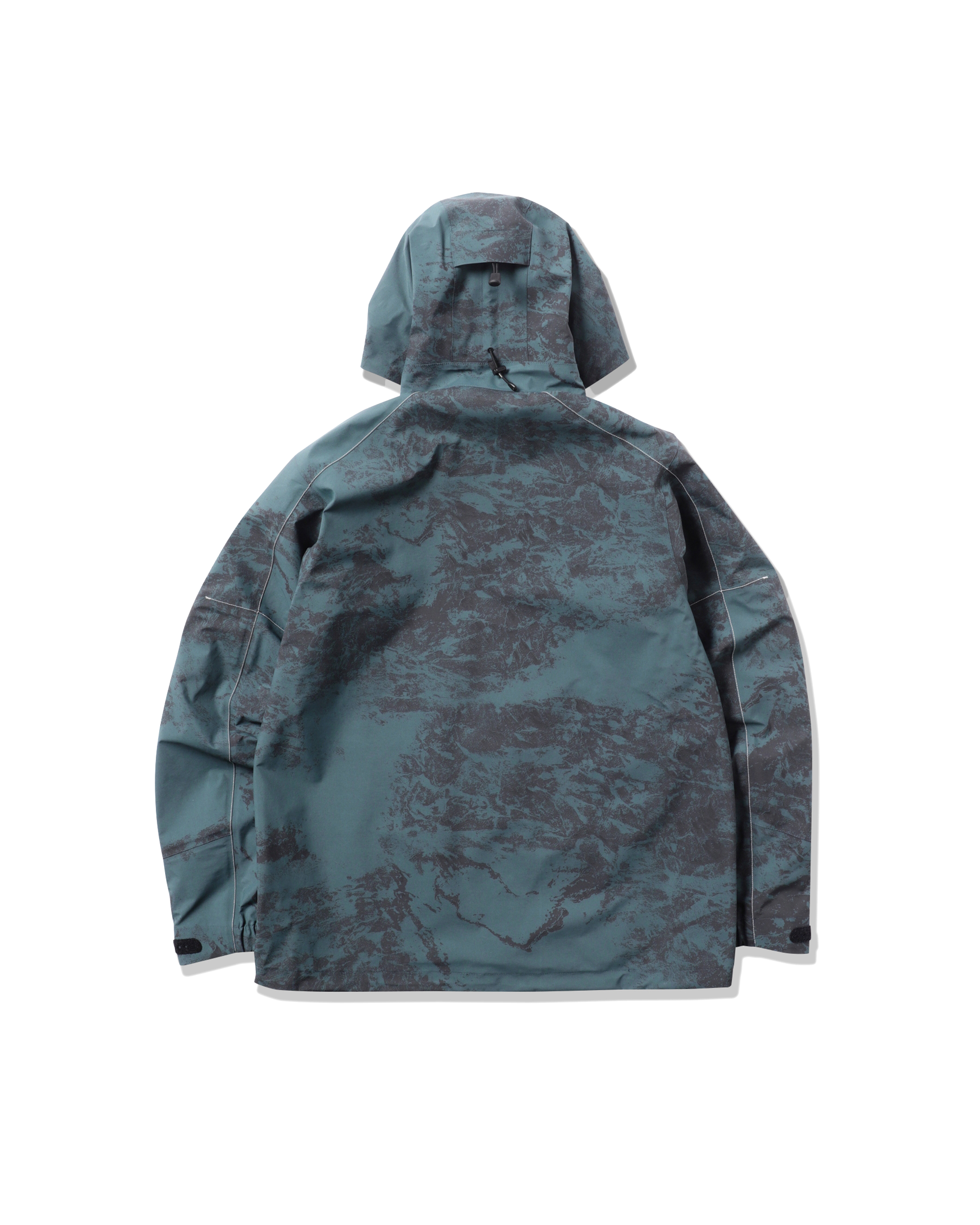 Printed Pertex Shield Rain Jacket - Navy