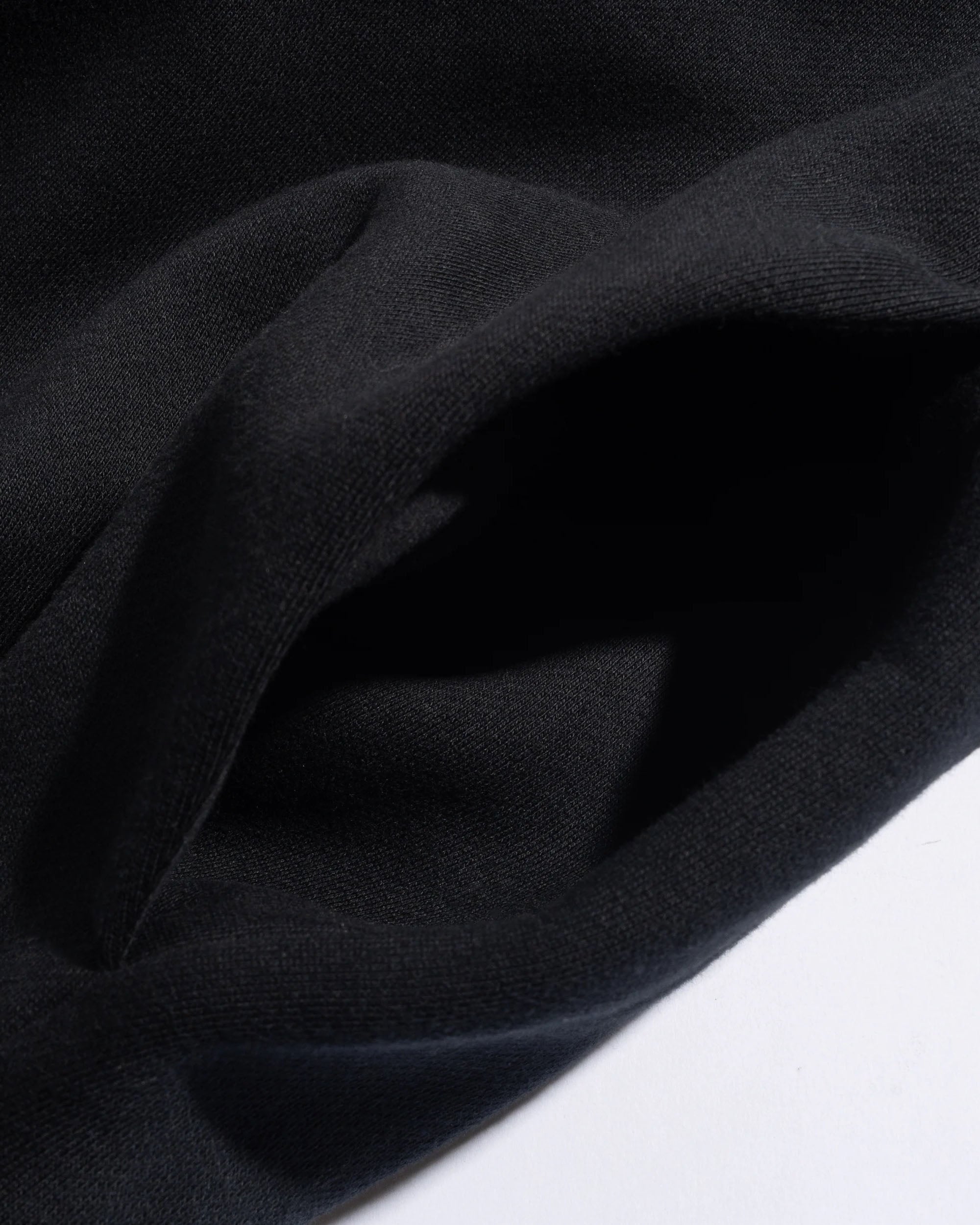 Classic Fit Hoodie - Jet Black