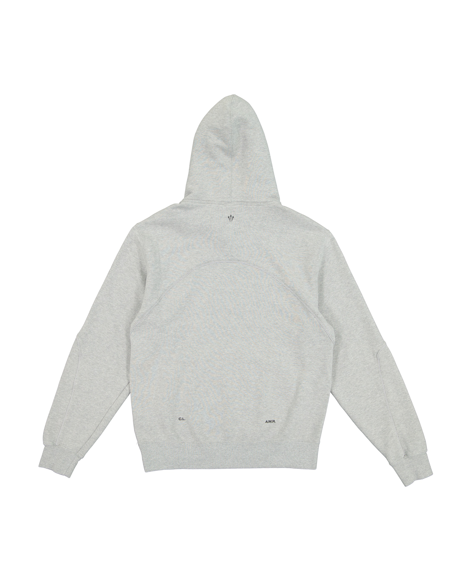 NOCTA Contrast Stitch Hoodie - Dark Grey Heather / Matte Silver / Black