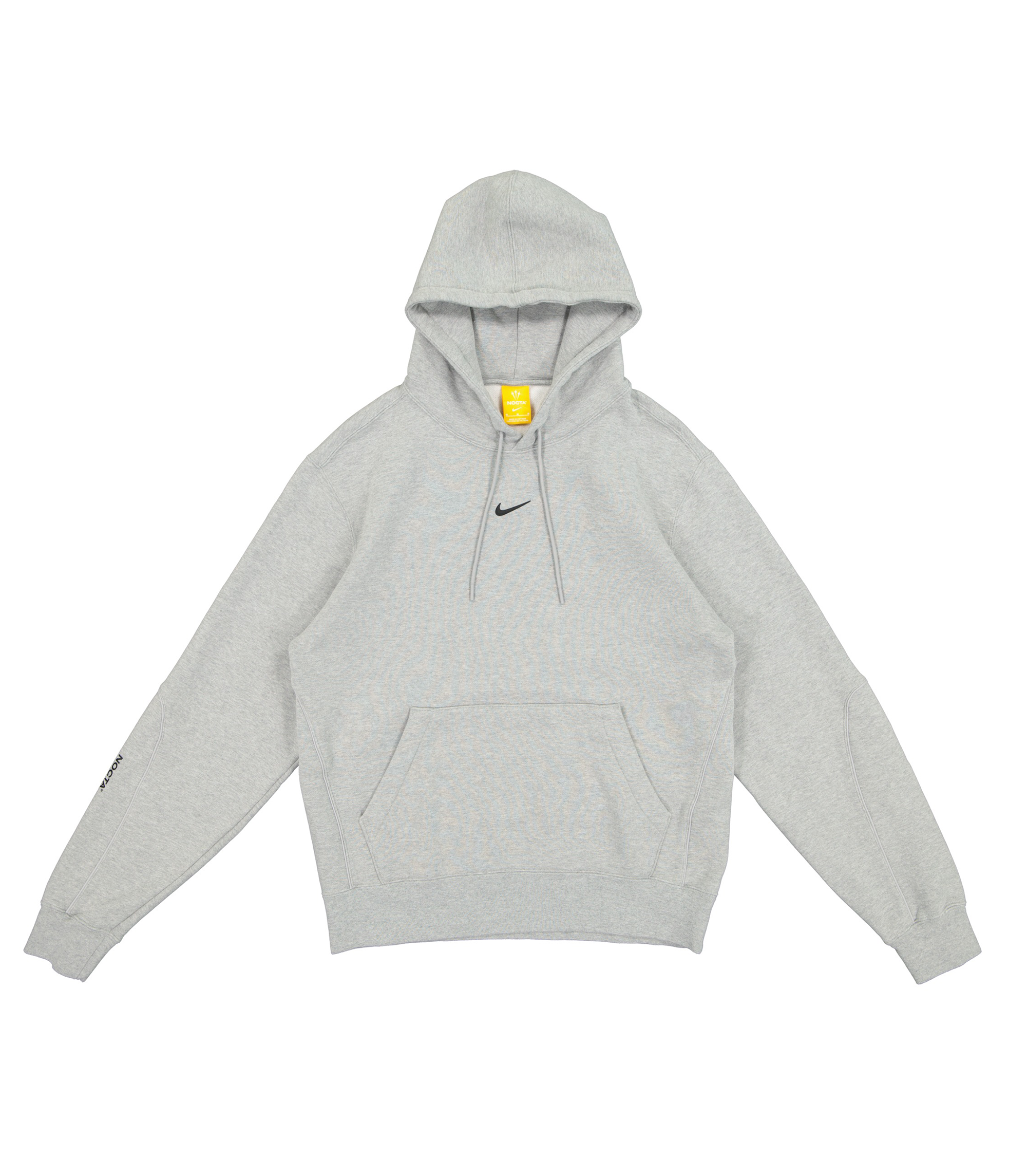 NOCTA Contrast Stitch Hoodie - Dark Grey Heather / Matte Silver / Black