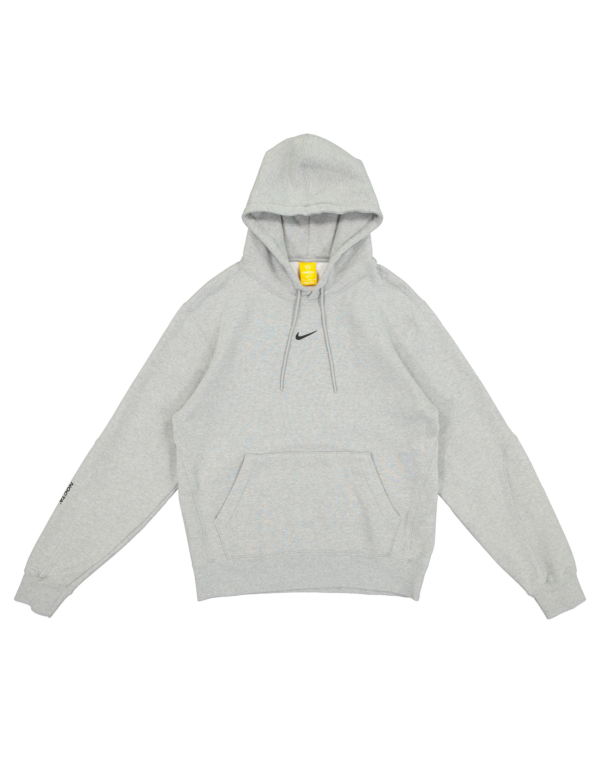 NOCTA Contrast Stitch Hoodie - Dark Grey Heather / Matte Silver / Black