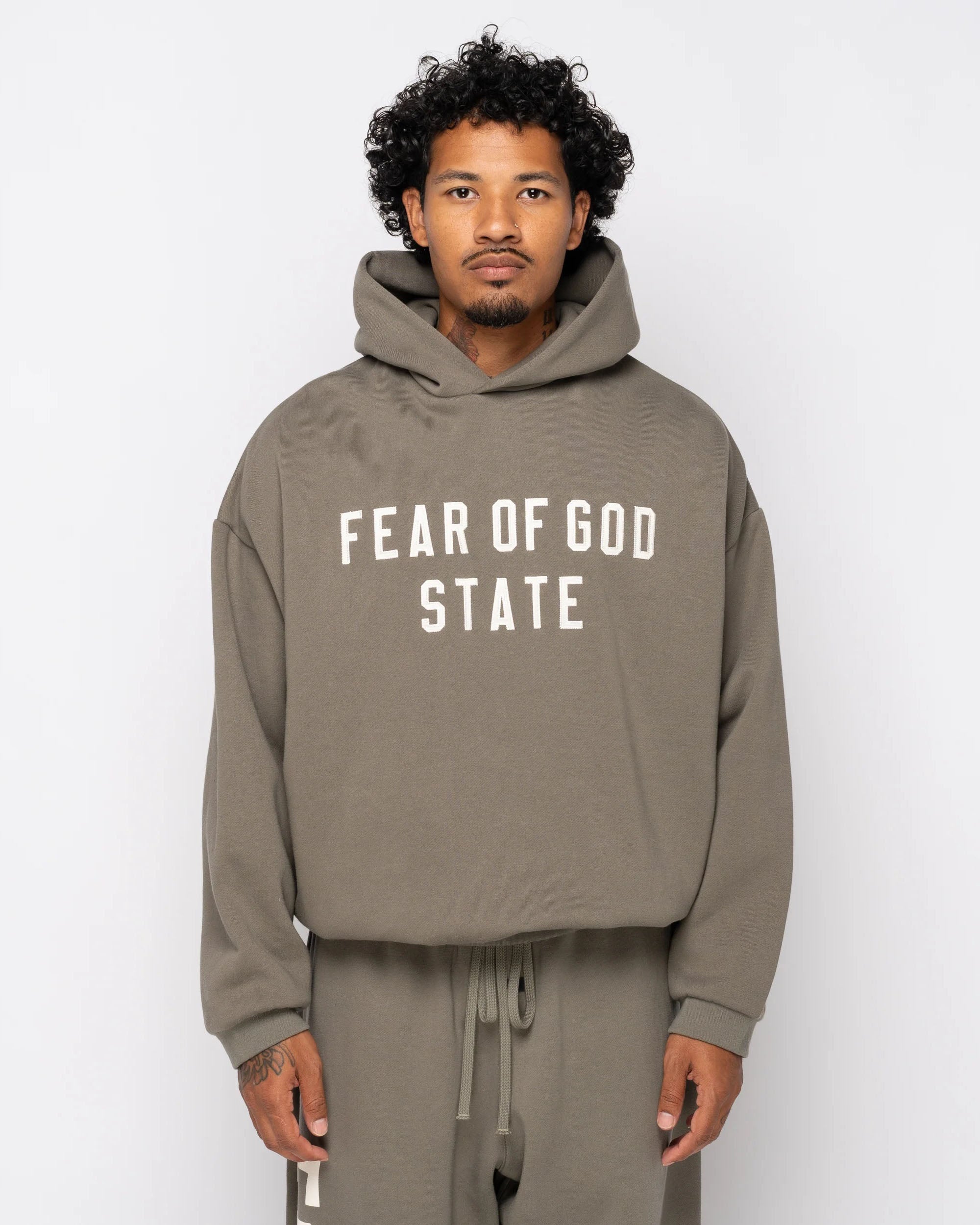 90s Fit Hoodie - Moss