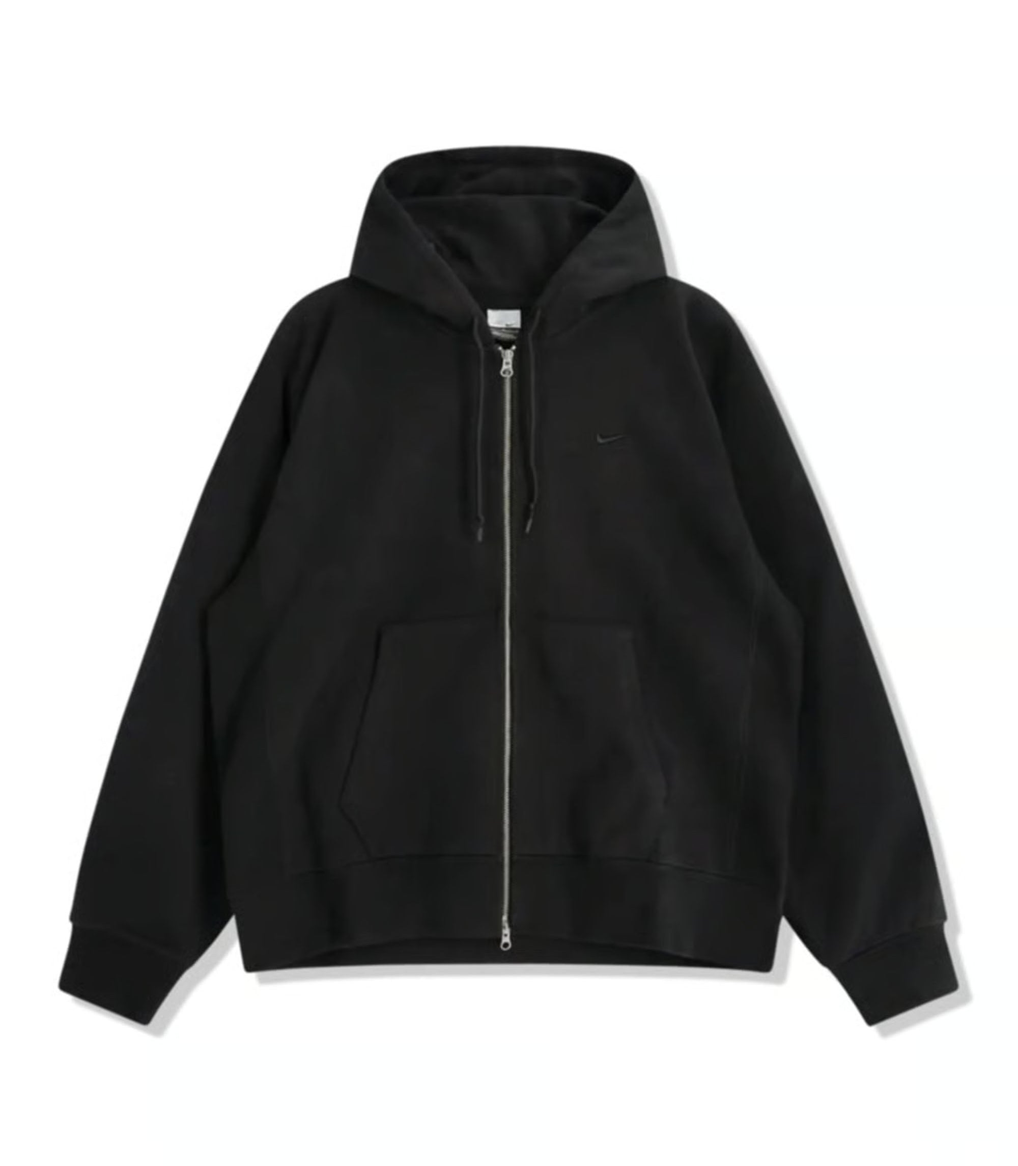 NRG NK 560 Fleece Full-Zip Hoodie - Black