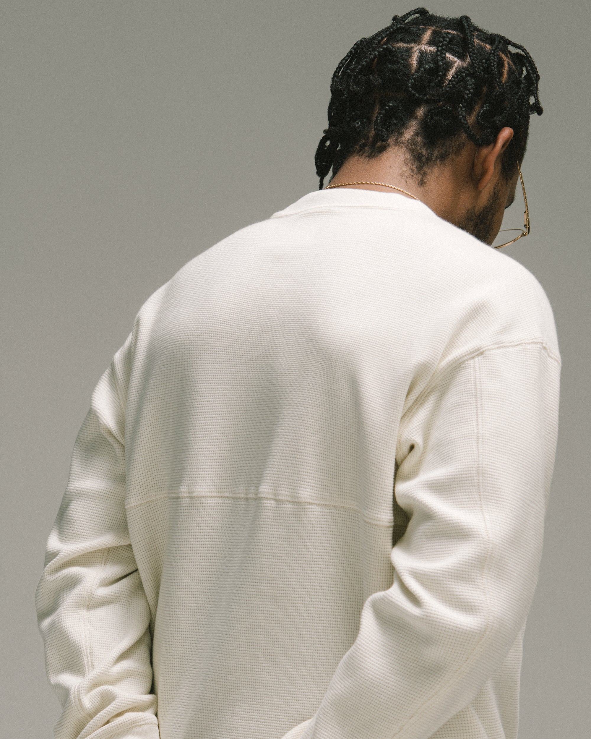 WAFFLE LONGSLEEVE - ELM