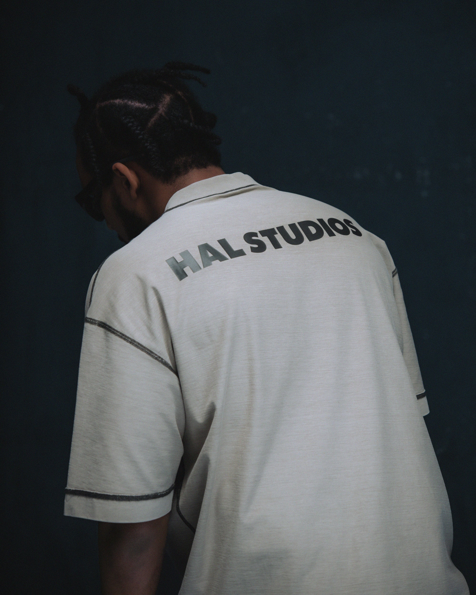 Inside-Out Uniform T-Shirt - Off-White