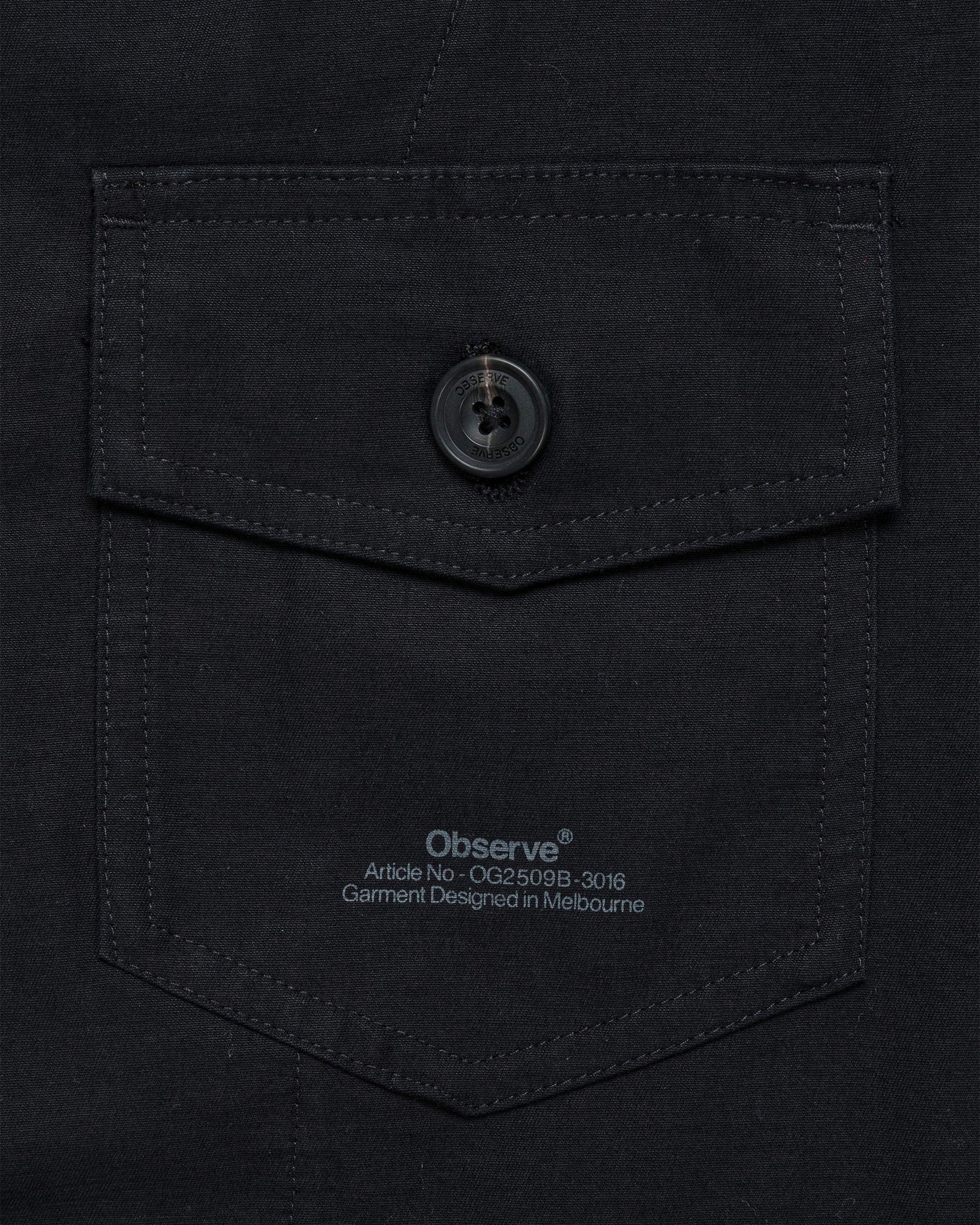 Panel Jacket - Black