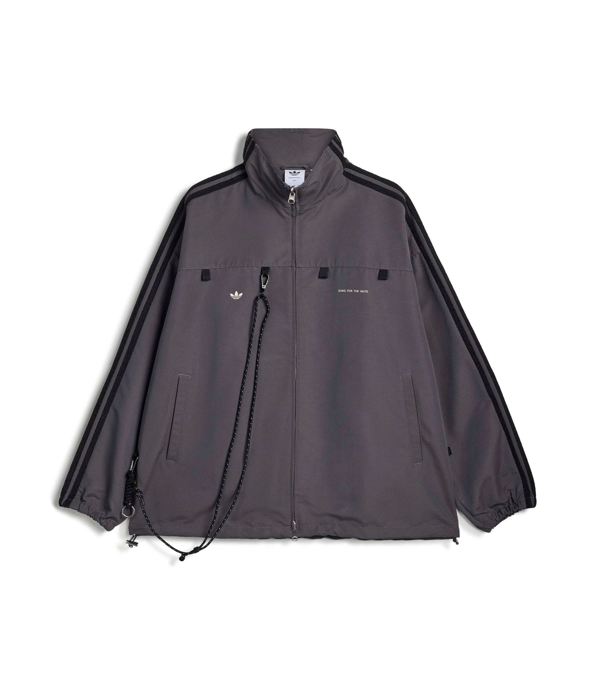 Song for the Mute Track Top - Grey
