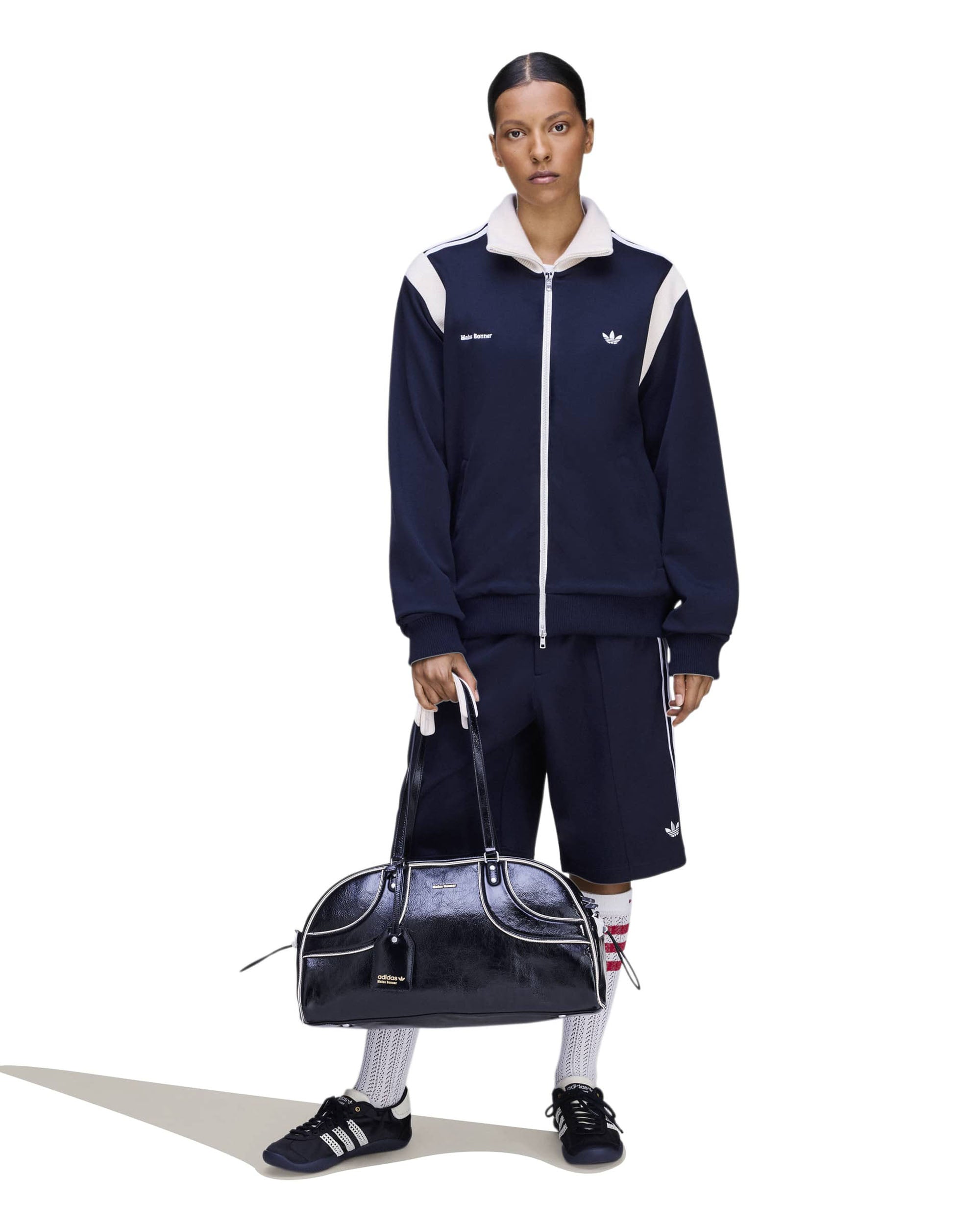Wales Bonner Twill Track Top - Blue