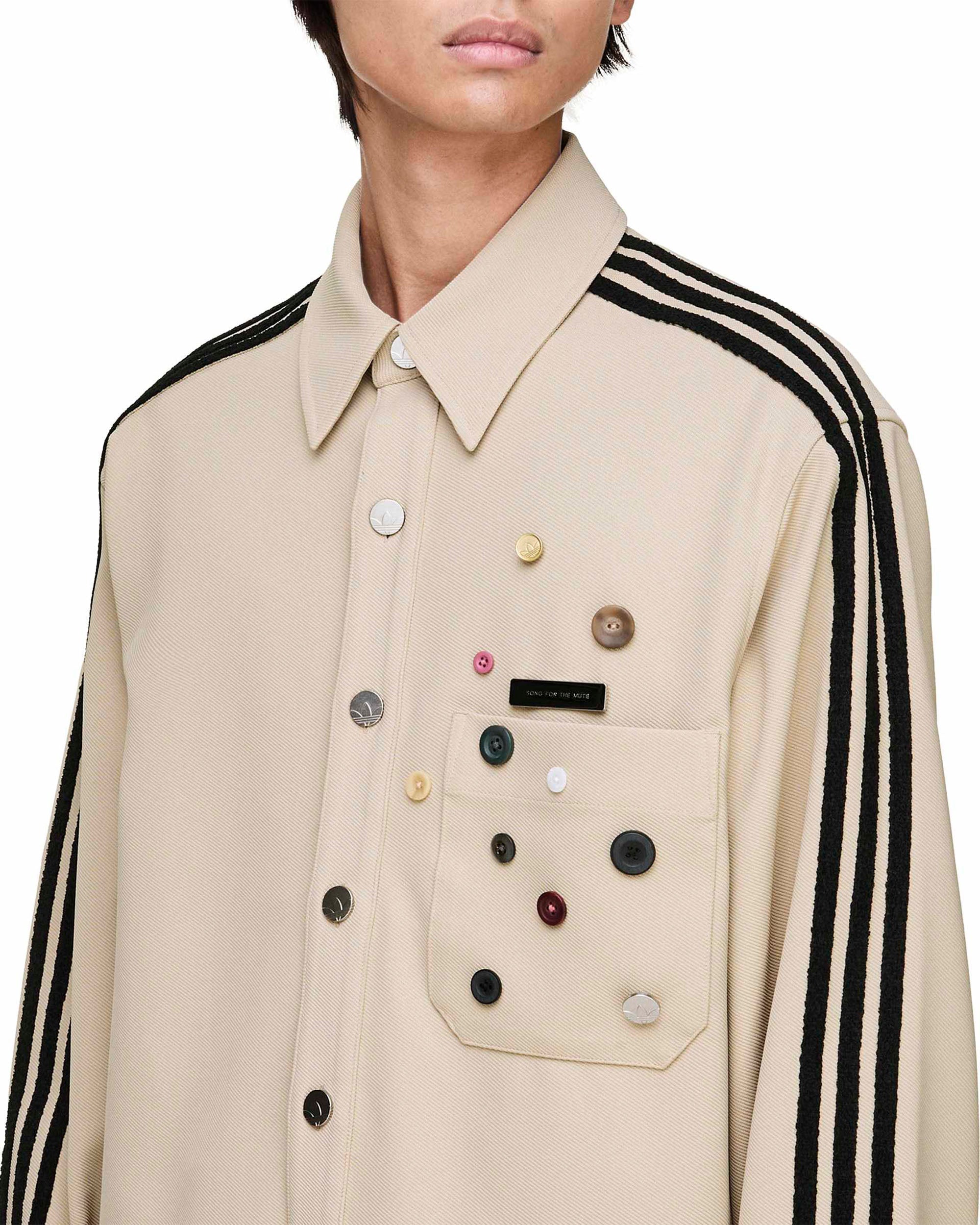 Song for the Mute Shirt Jacket - Stone Khaki