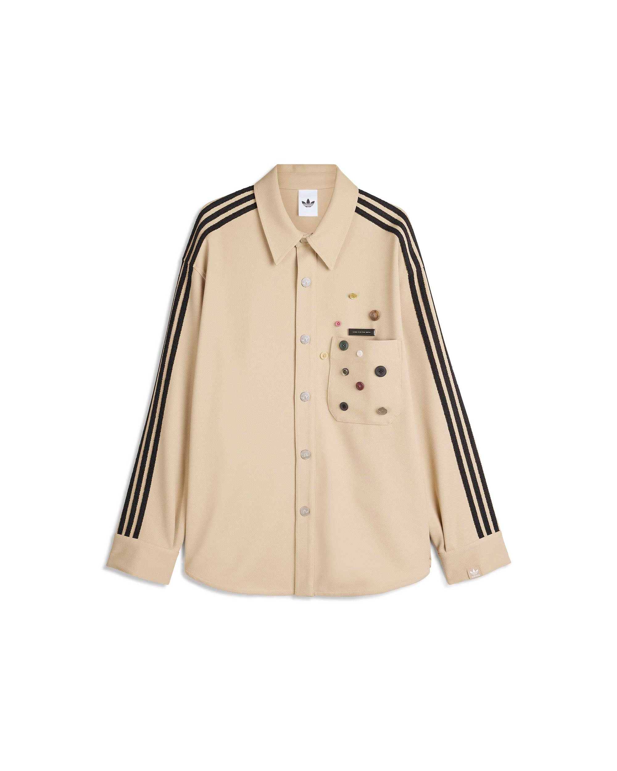 Song for the Mute Shirt Jacket - Stone Khaki