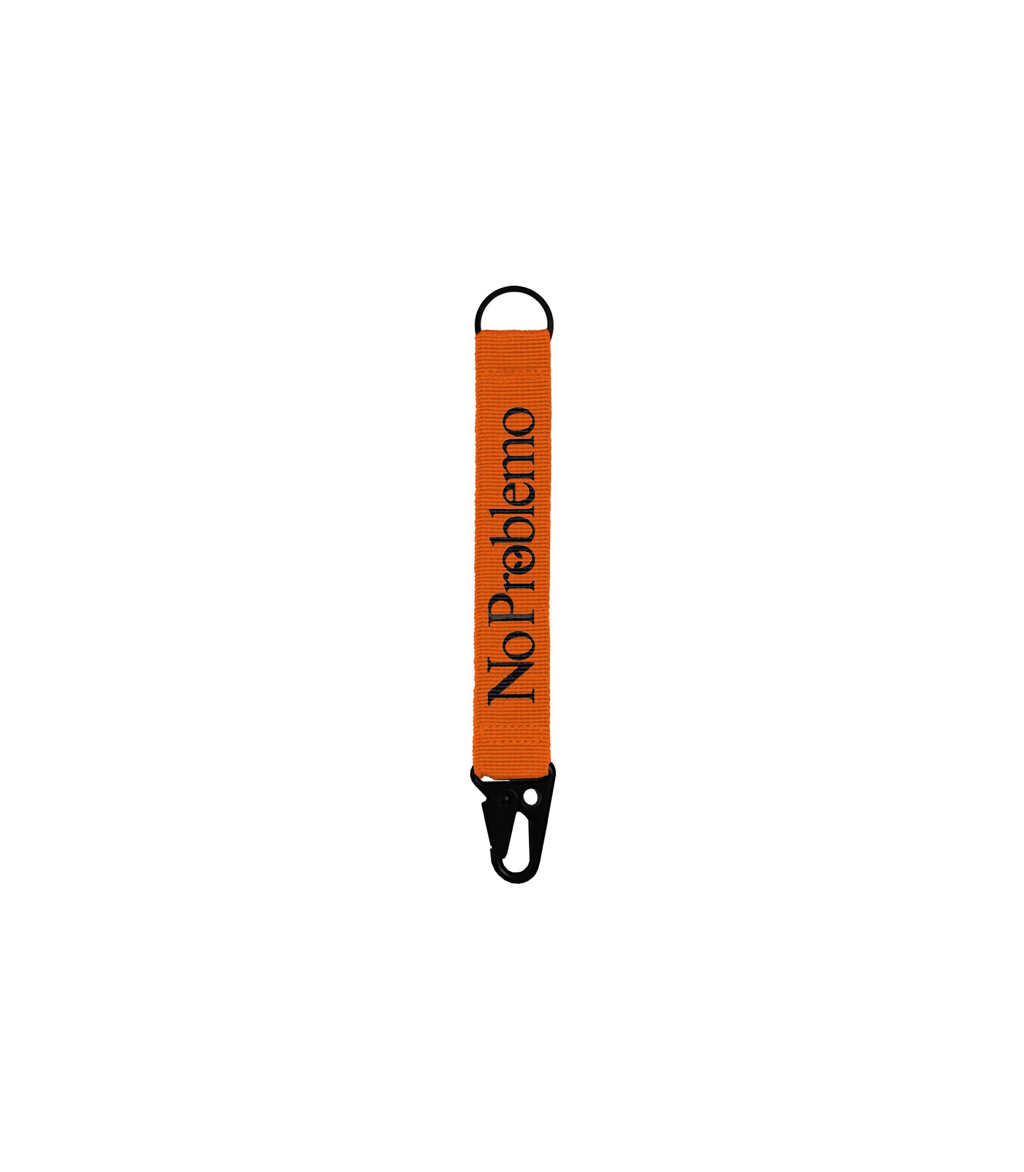 Mini Problemo Carabiner Keychain - Orange
