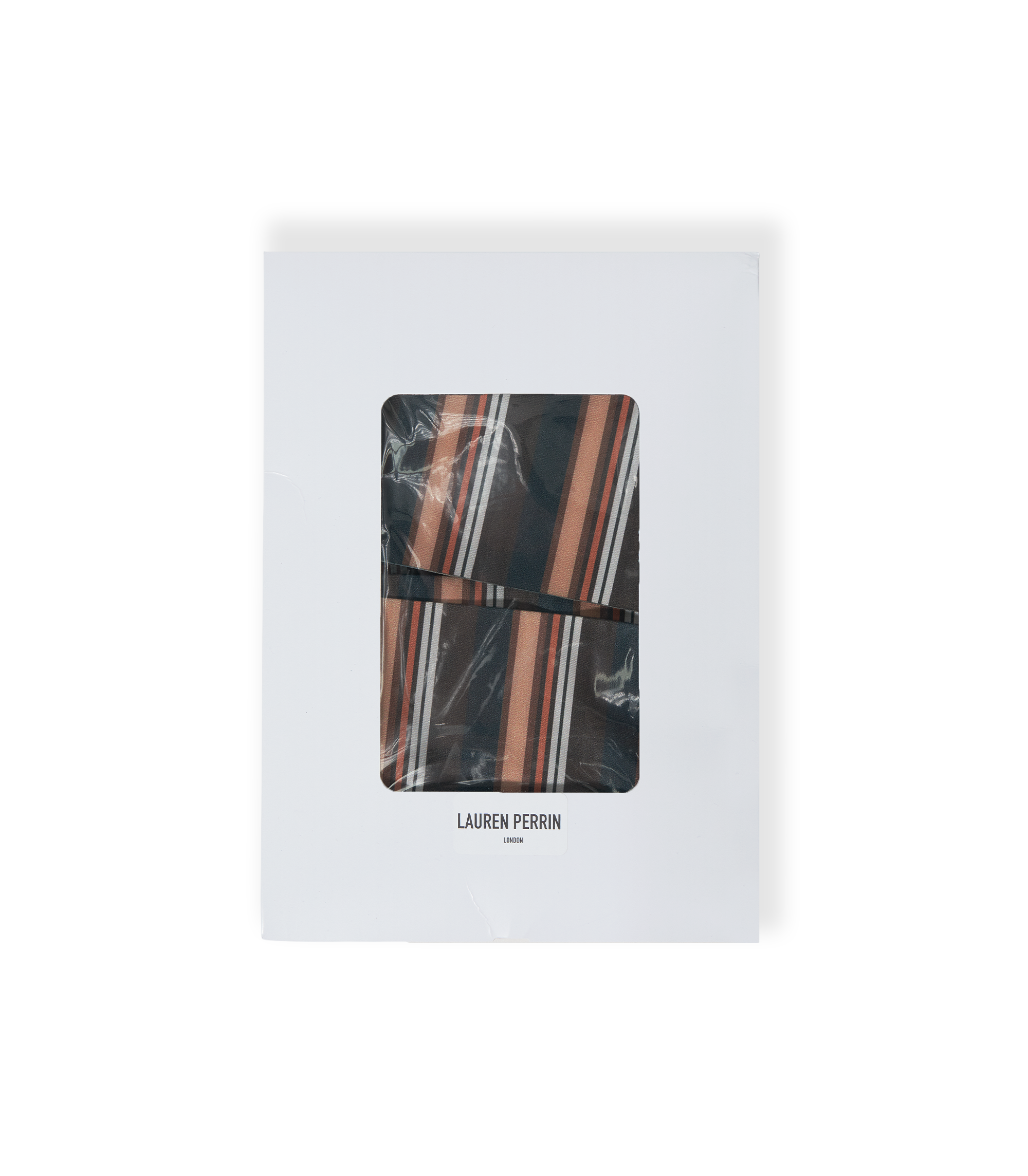 Brown Stripe Tights - Brown