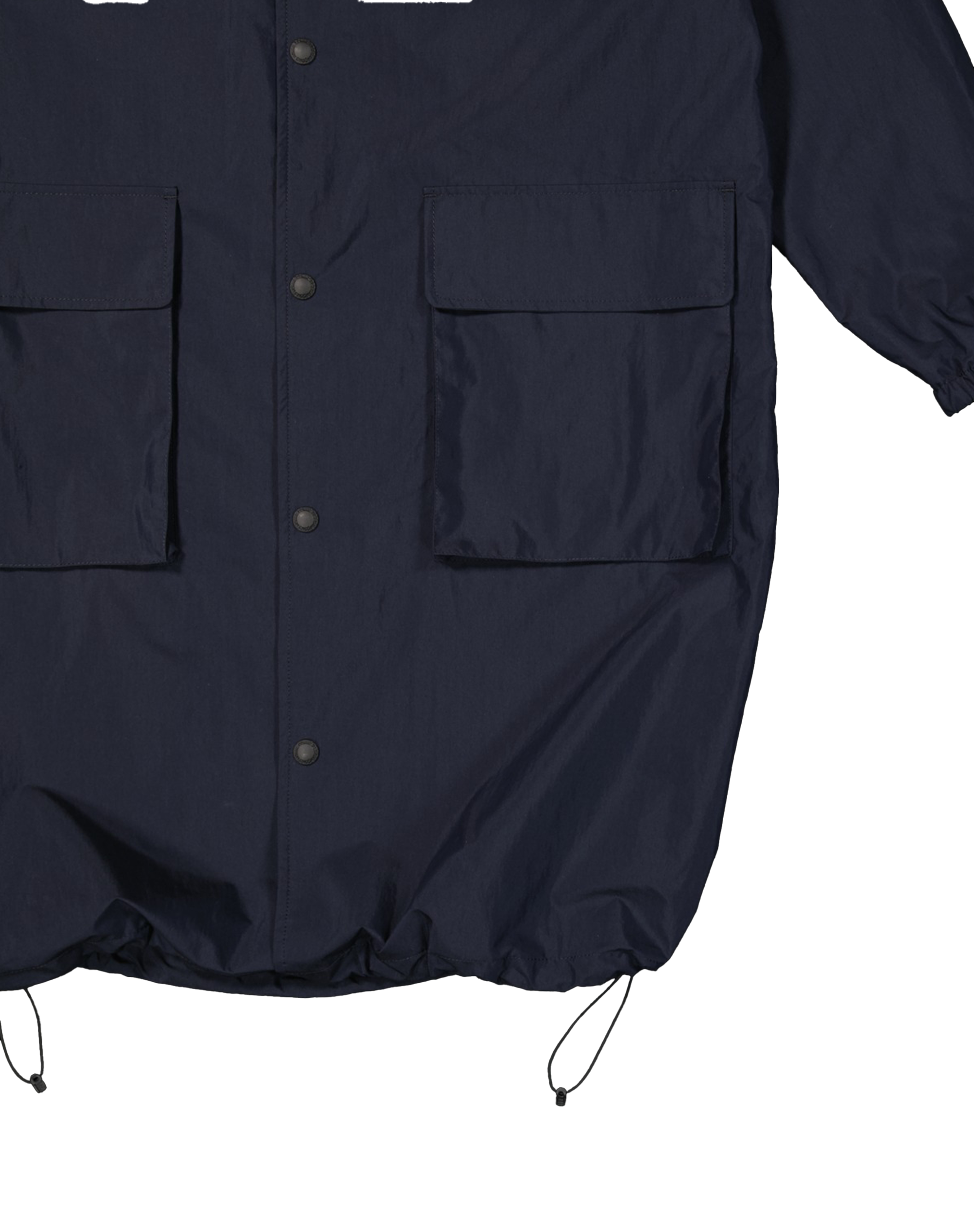 Typewriter Coat - Navy