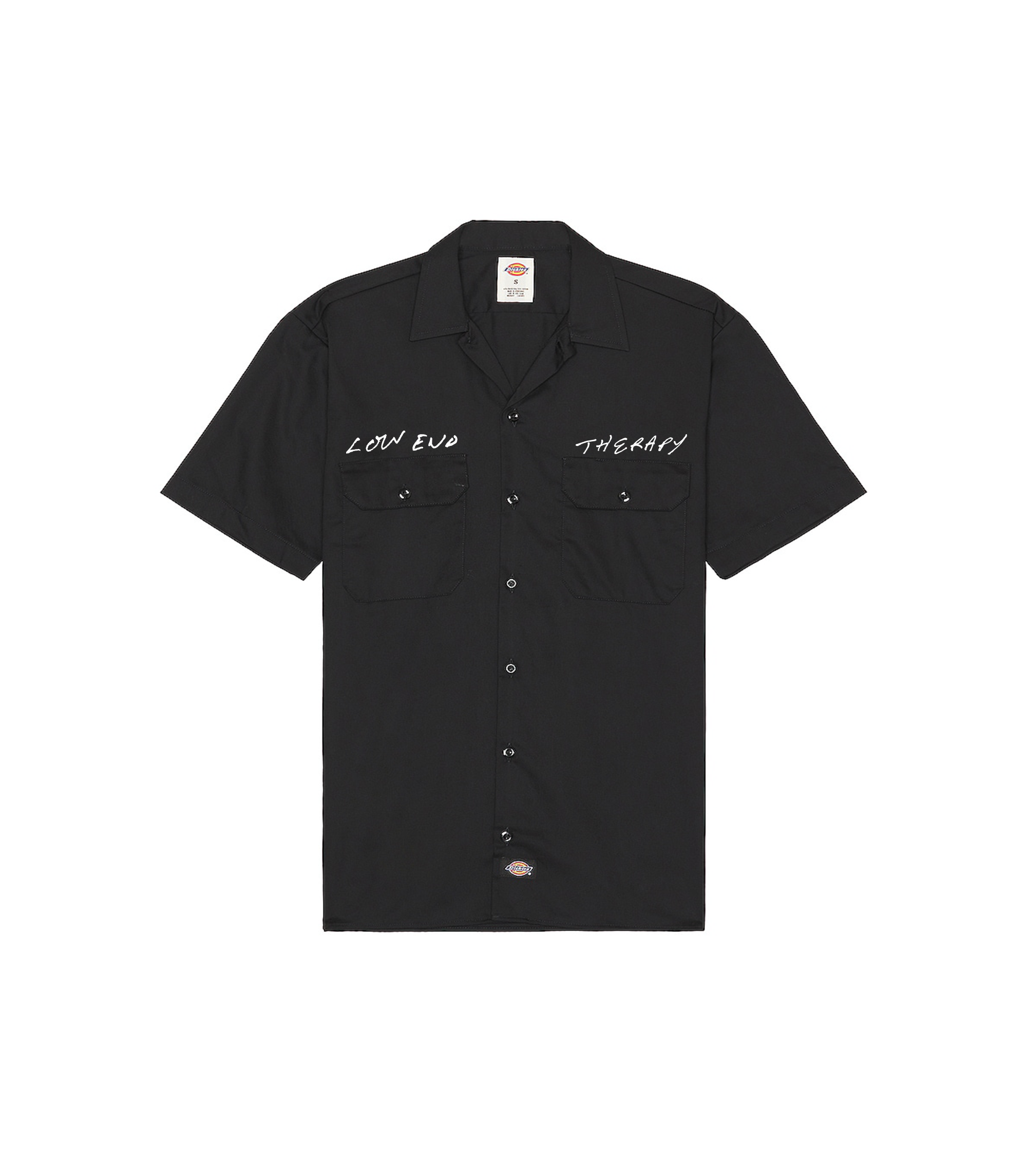 Therapy "Reloved" Dickies Work Shirt - Black