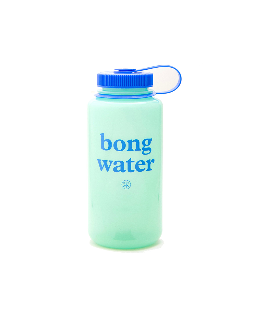 Bong Water 32oz Wide Nalgene - Green / Royal