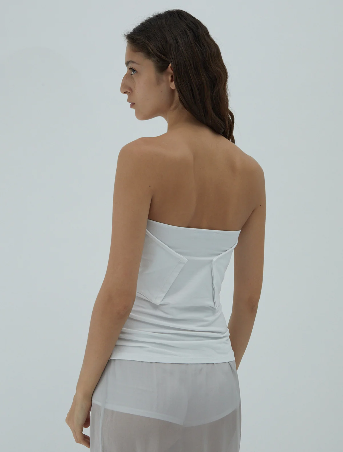 Folded Crew - White