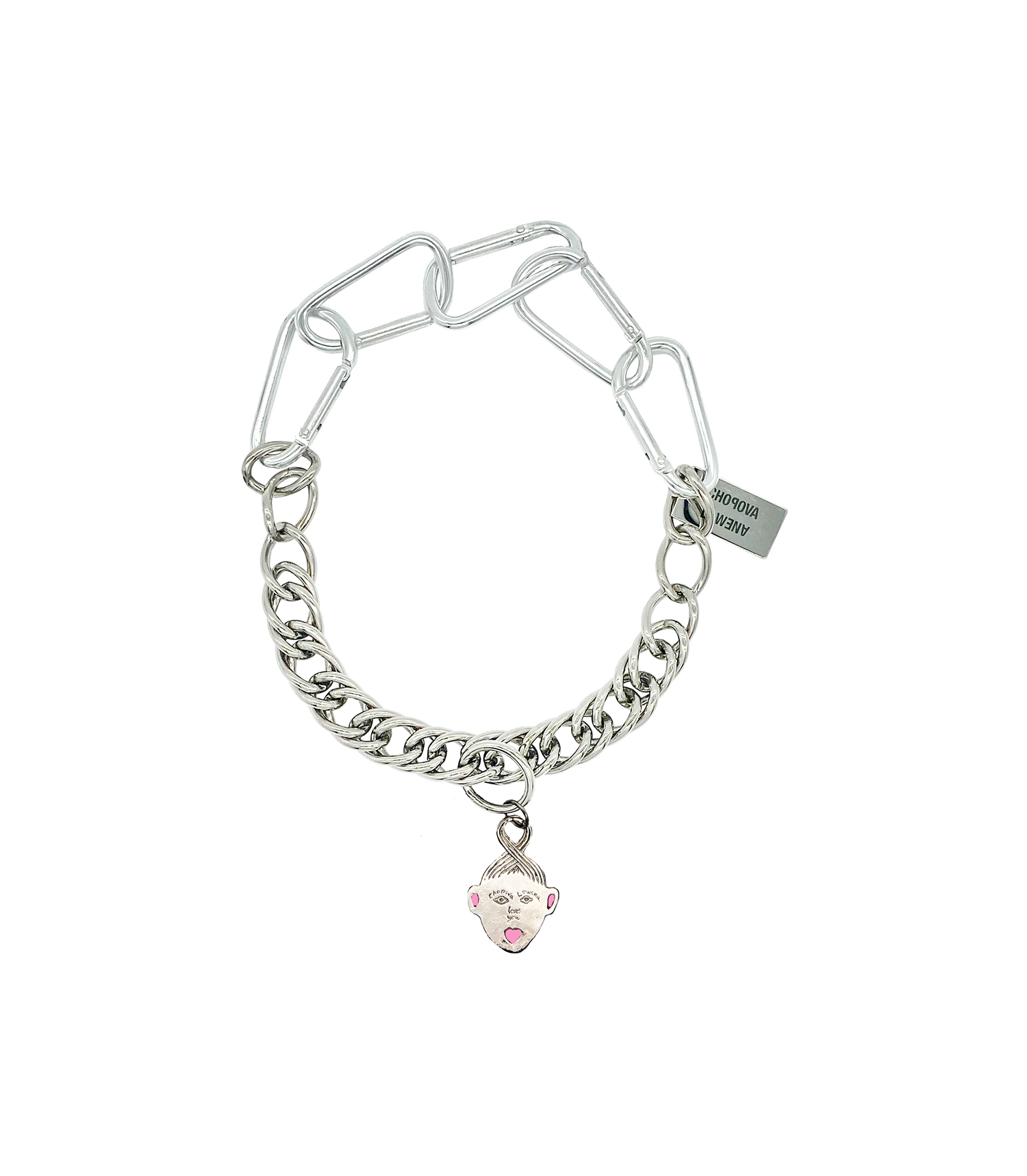 Hair Do Necklace - Silver