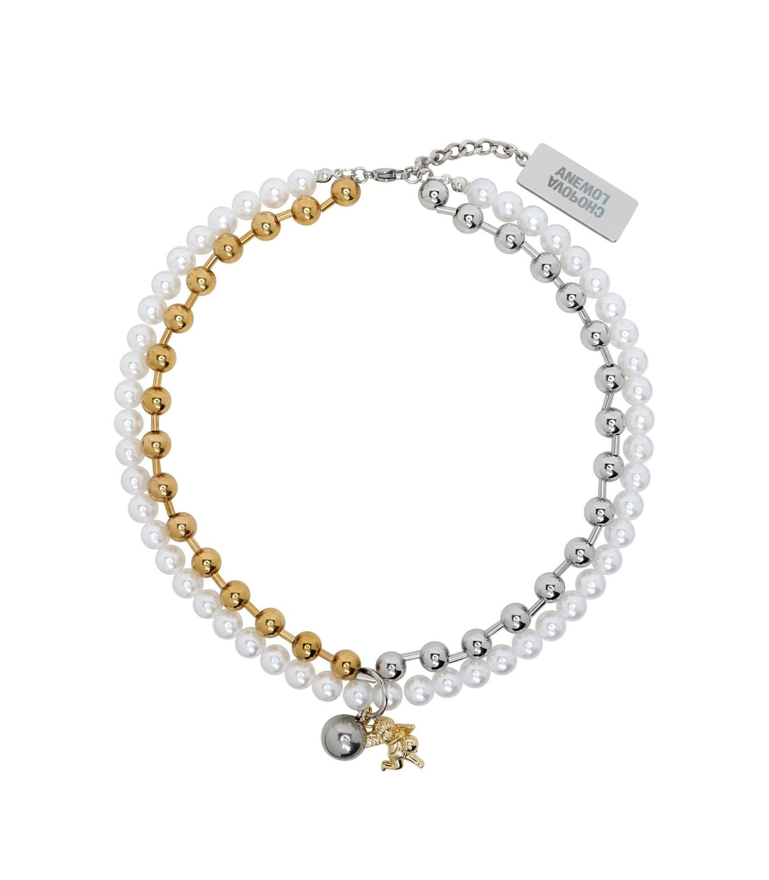 Hold My Orb Charm Necklace - Multi
