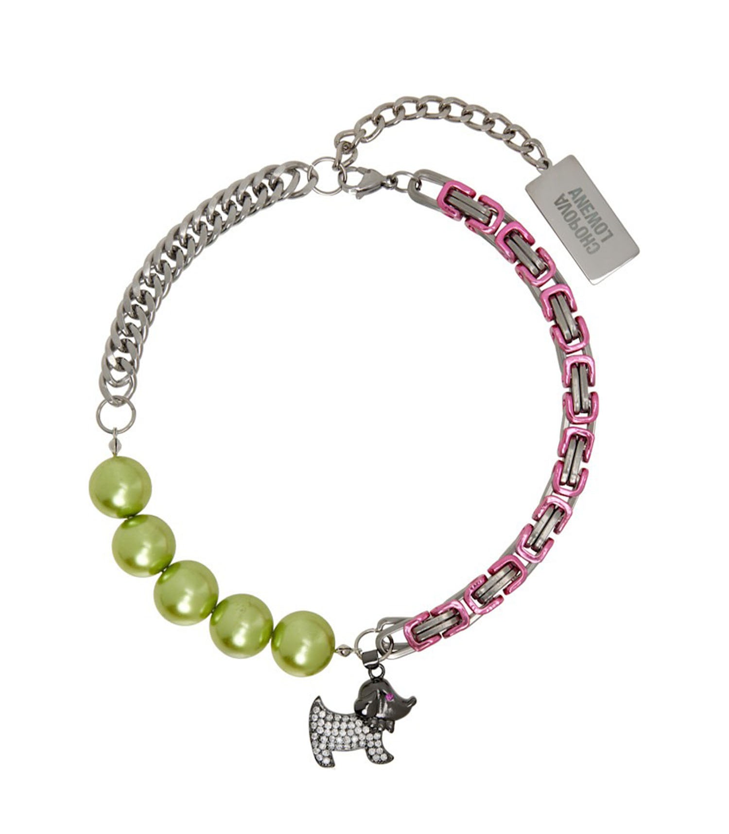 Knuckles Multi Charm Necklace - Multi