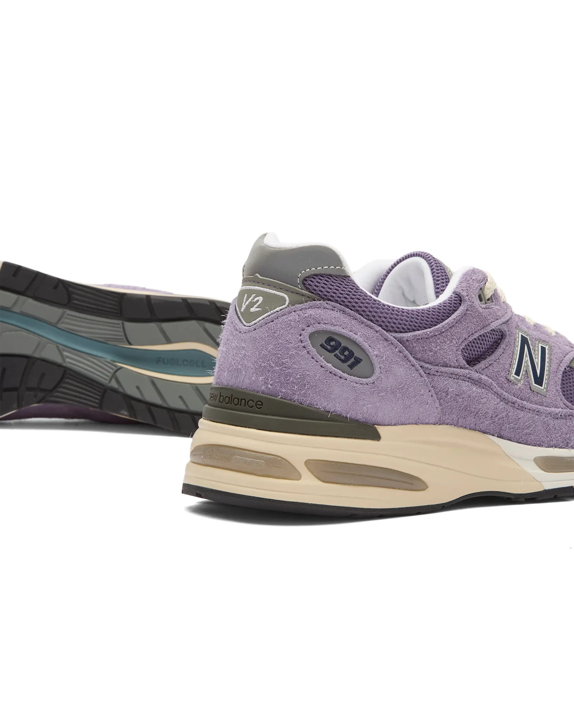 Made in UK 991v2 - Dusk Purple Sage