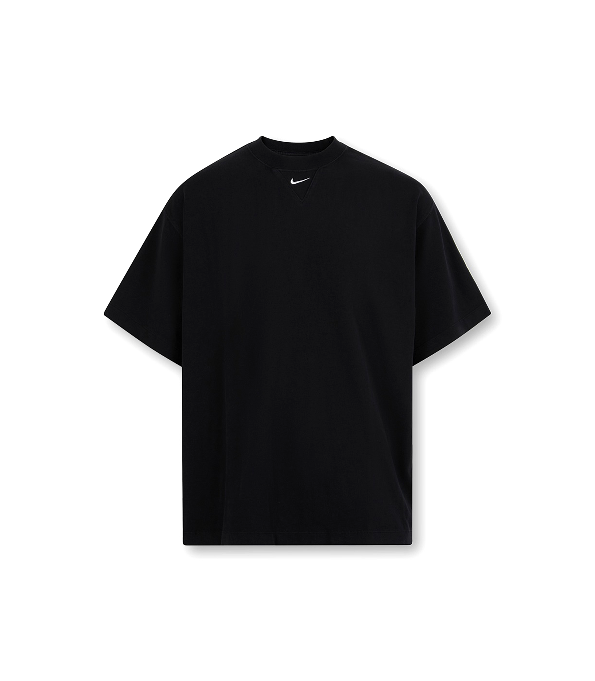 Solo Swoosh Heavyweight T-shirt - Black / White