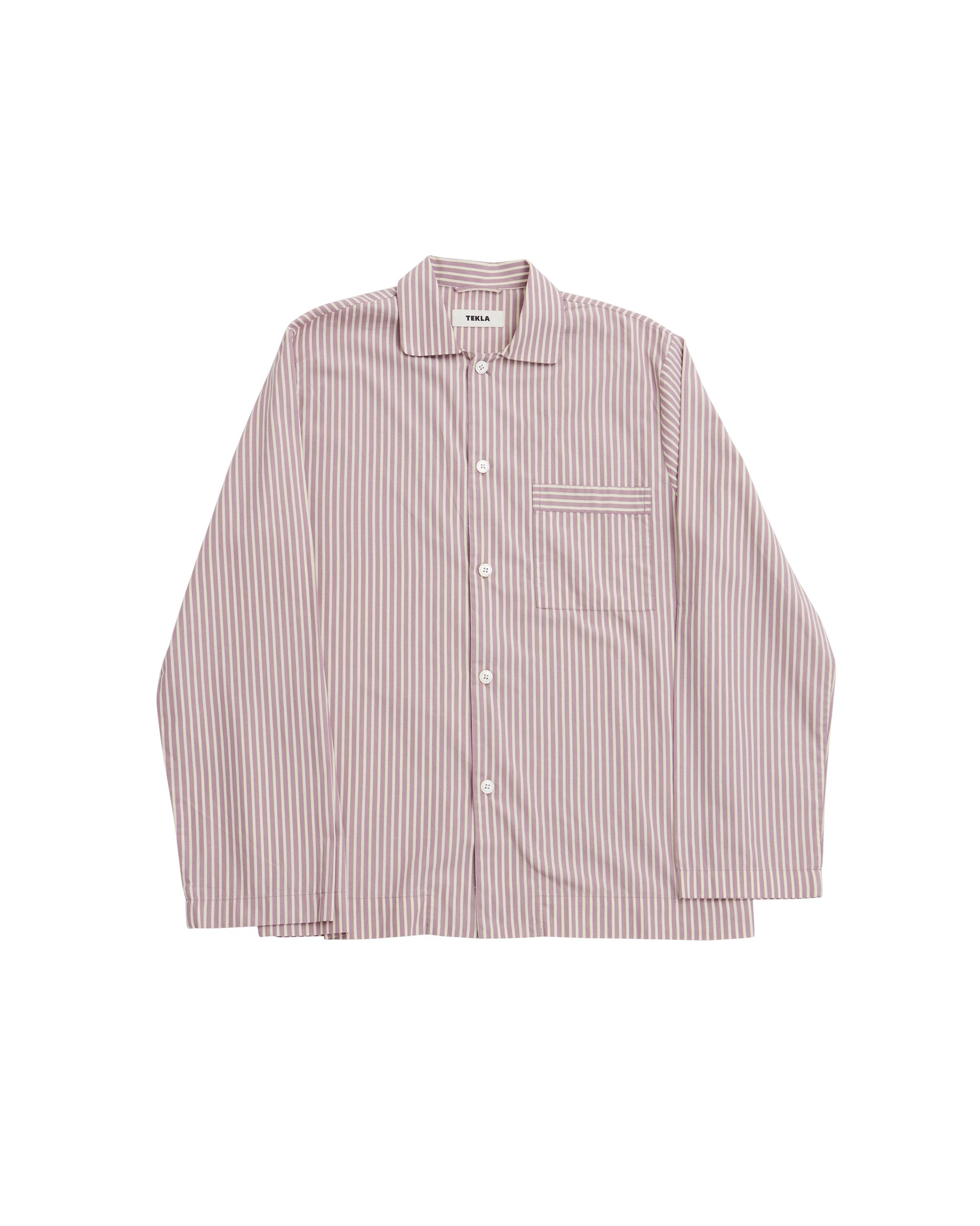 Poplin Pyjama L/S Shirt - Skipper Stripes