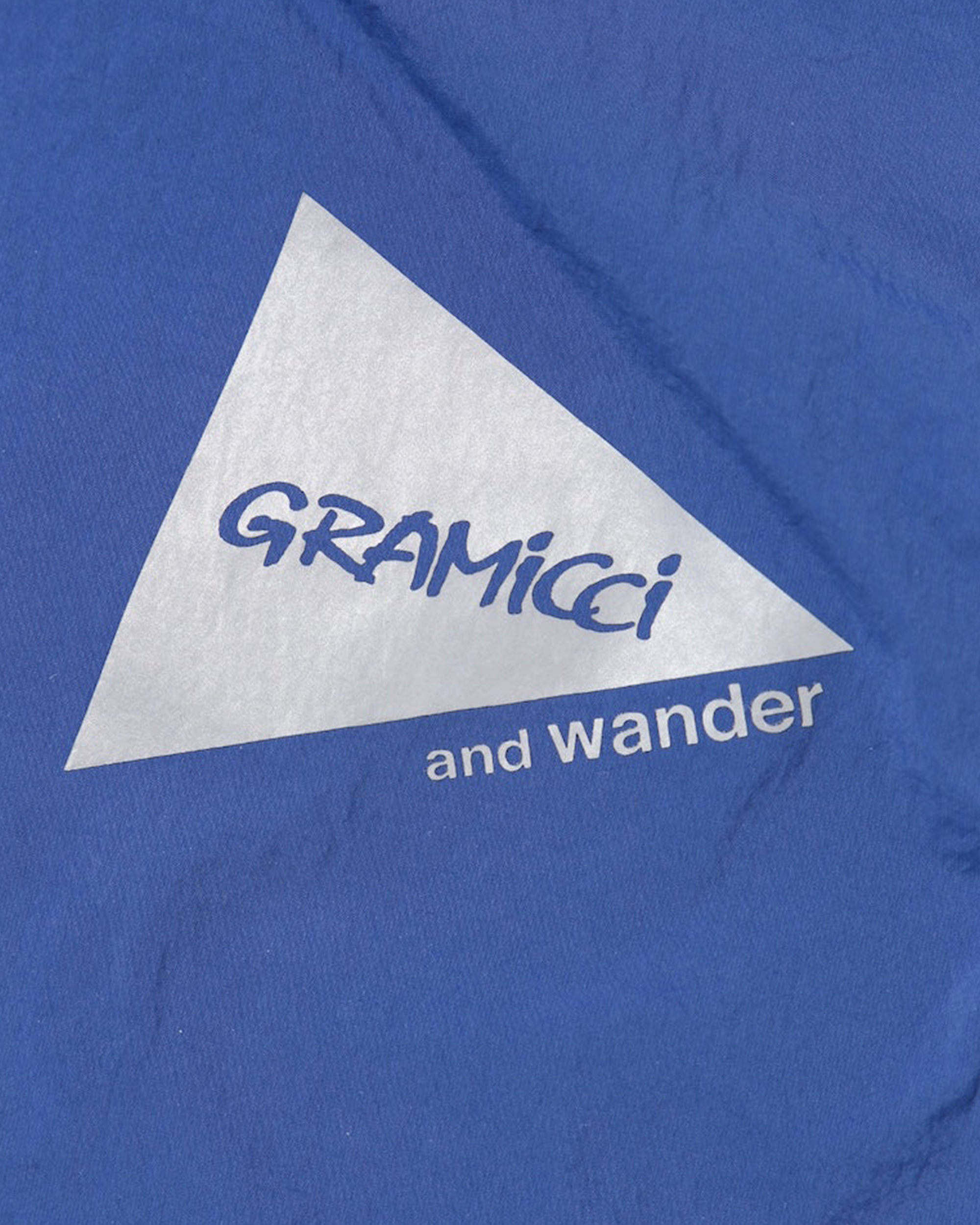 And Wander Brushed Nylon Jacket - Blue