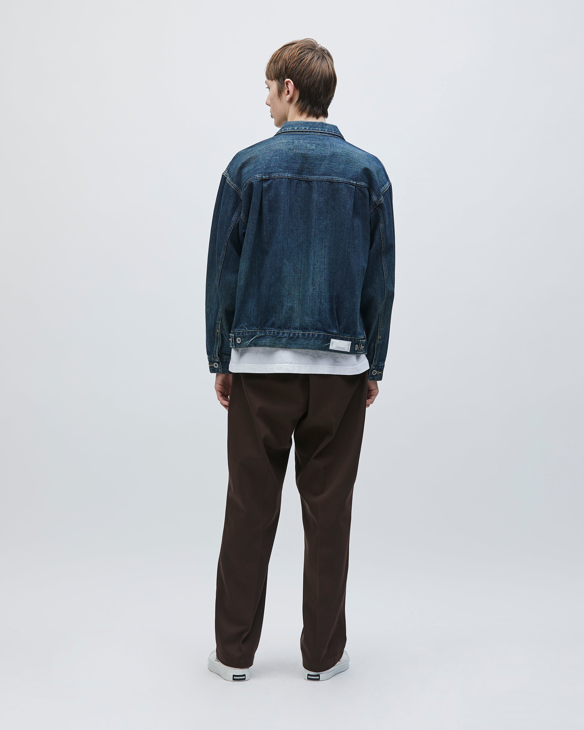 Washed Denim Type-2 Jacket - Black