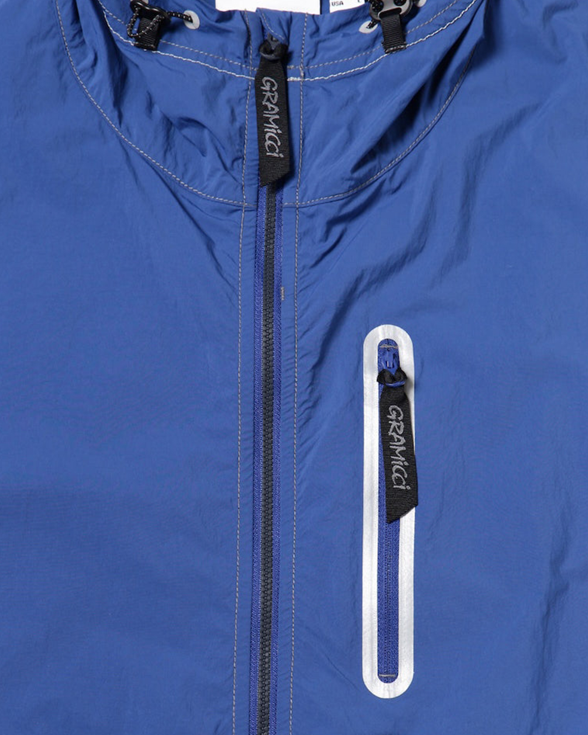 And Wander Brushed Nylon Jacket - Blue