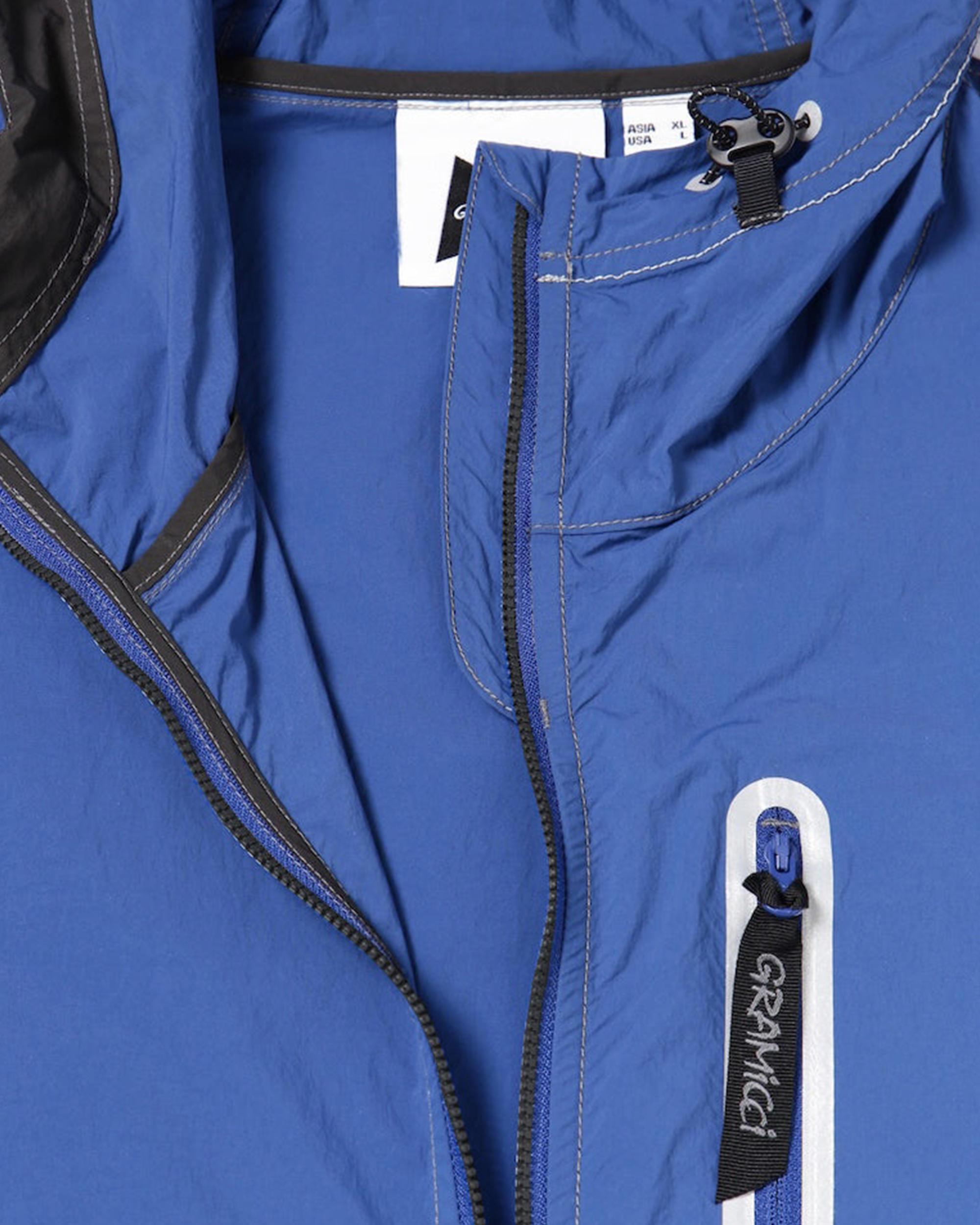 And Wander Brushed Nylon Jacket - Blue