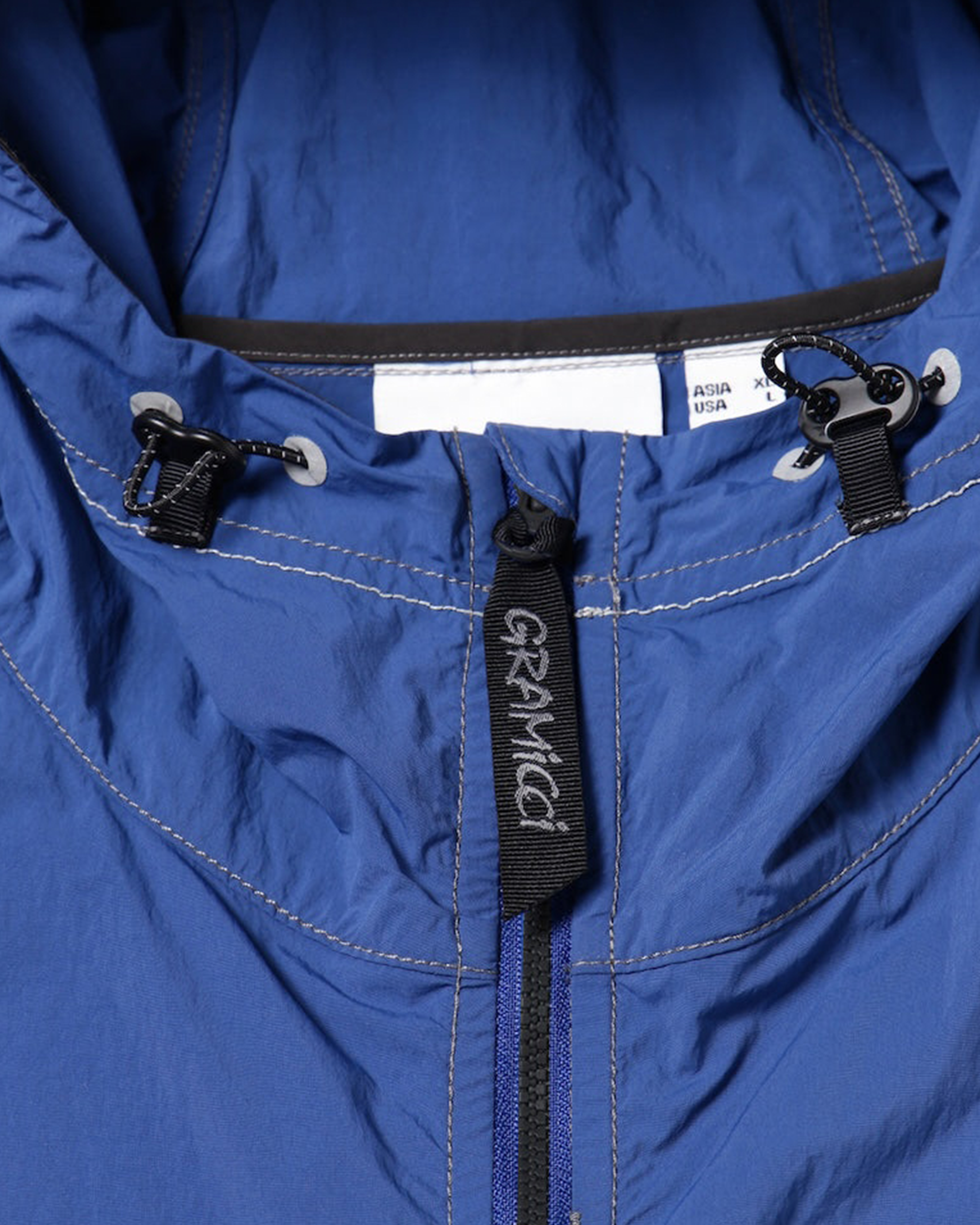 And Wander Brushed Nylon Jacket - Blue