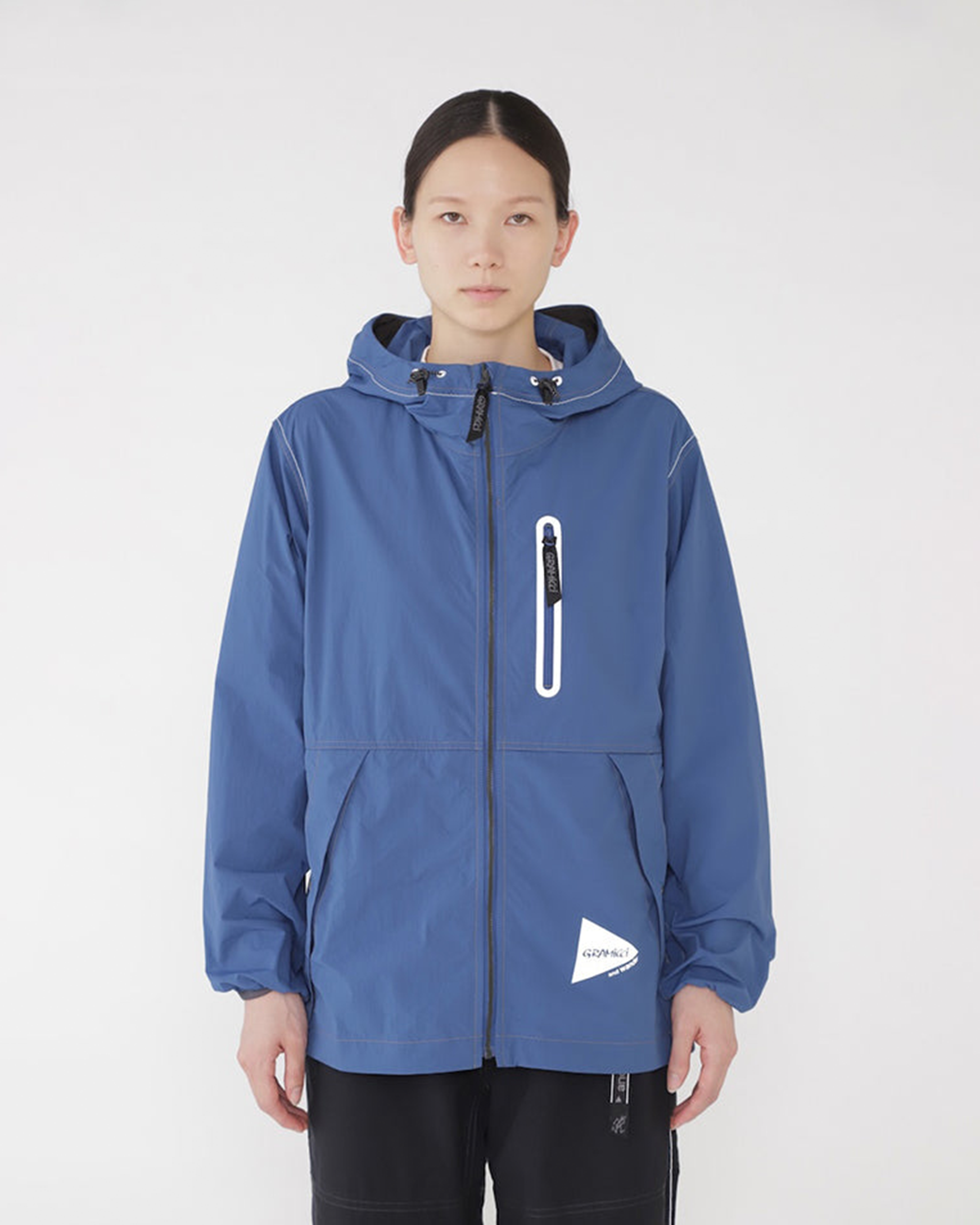 And Wander Brushed Nylon Jacket - Blue