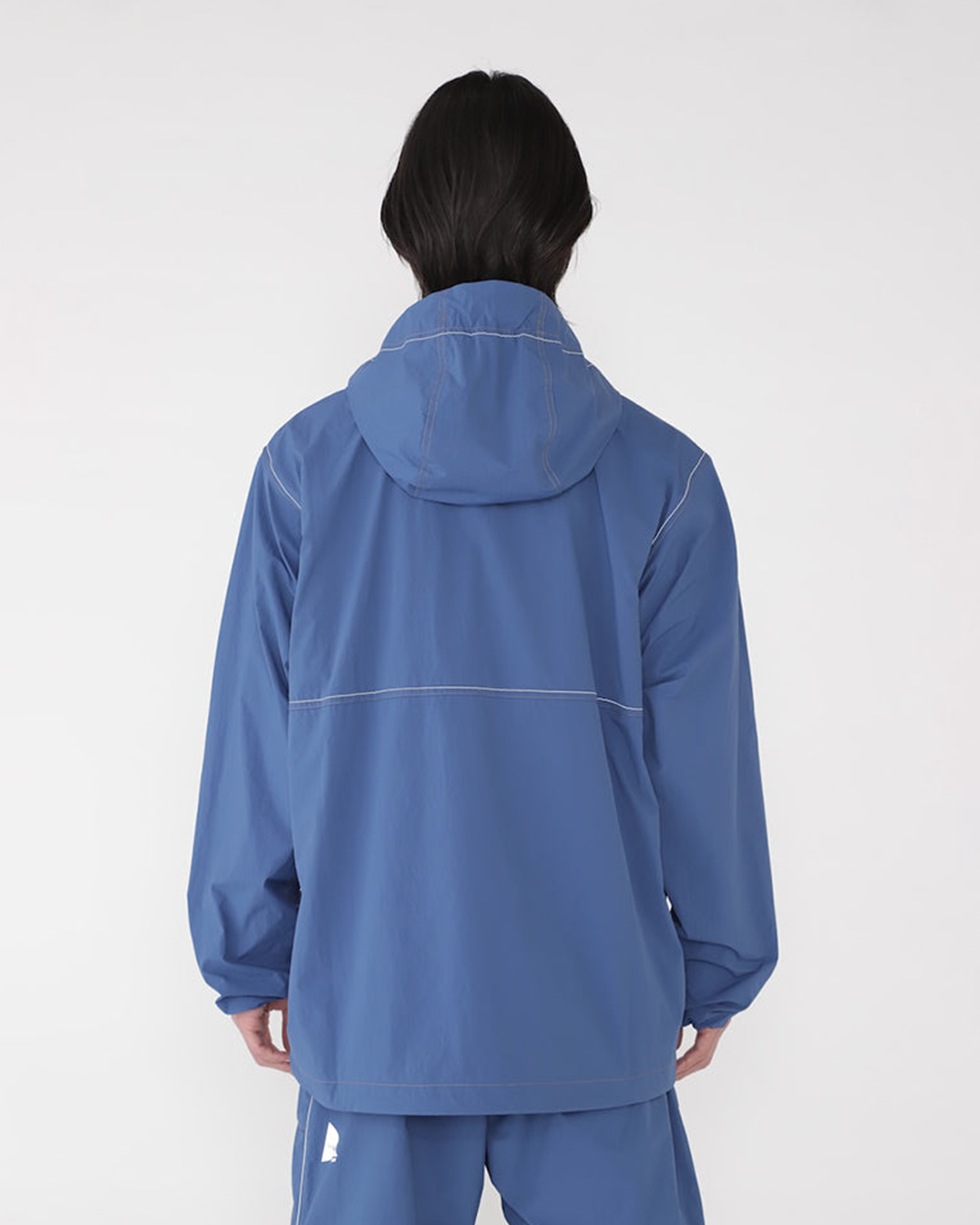 And Wander Brushed Nylon Jacket - Blue