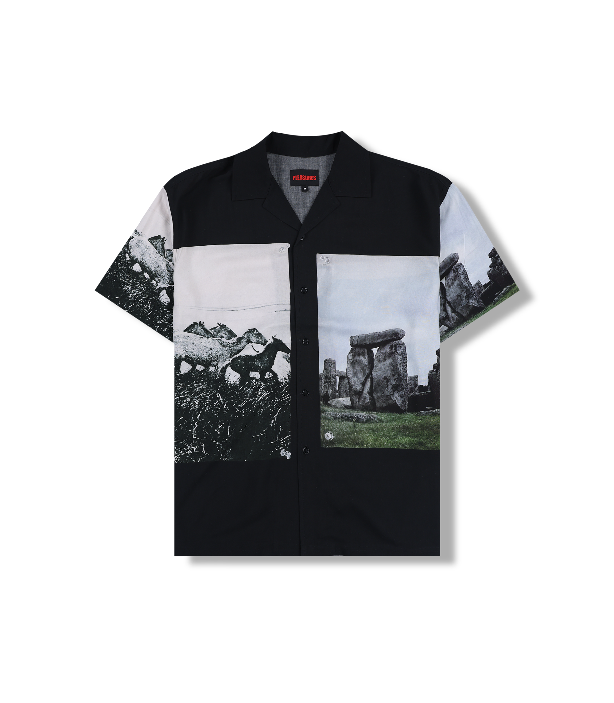 Stone Horse Button Down - Black