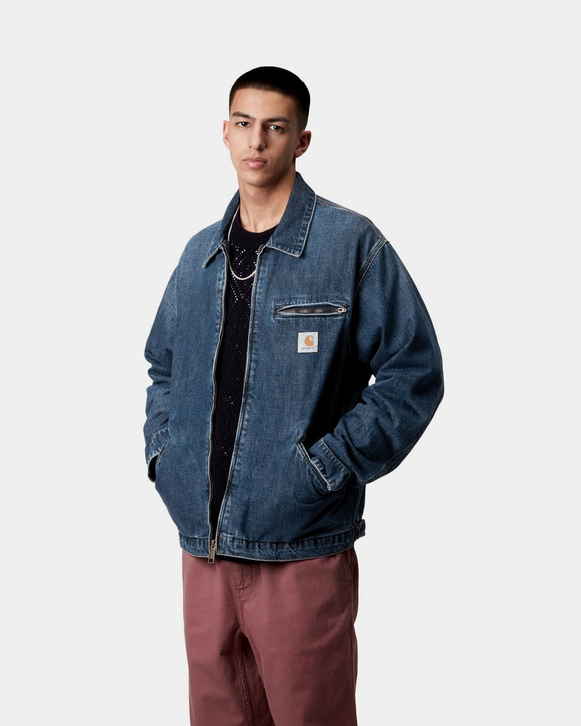 OG Detroit Jacket - Blue Dark Used