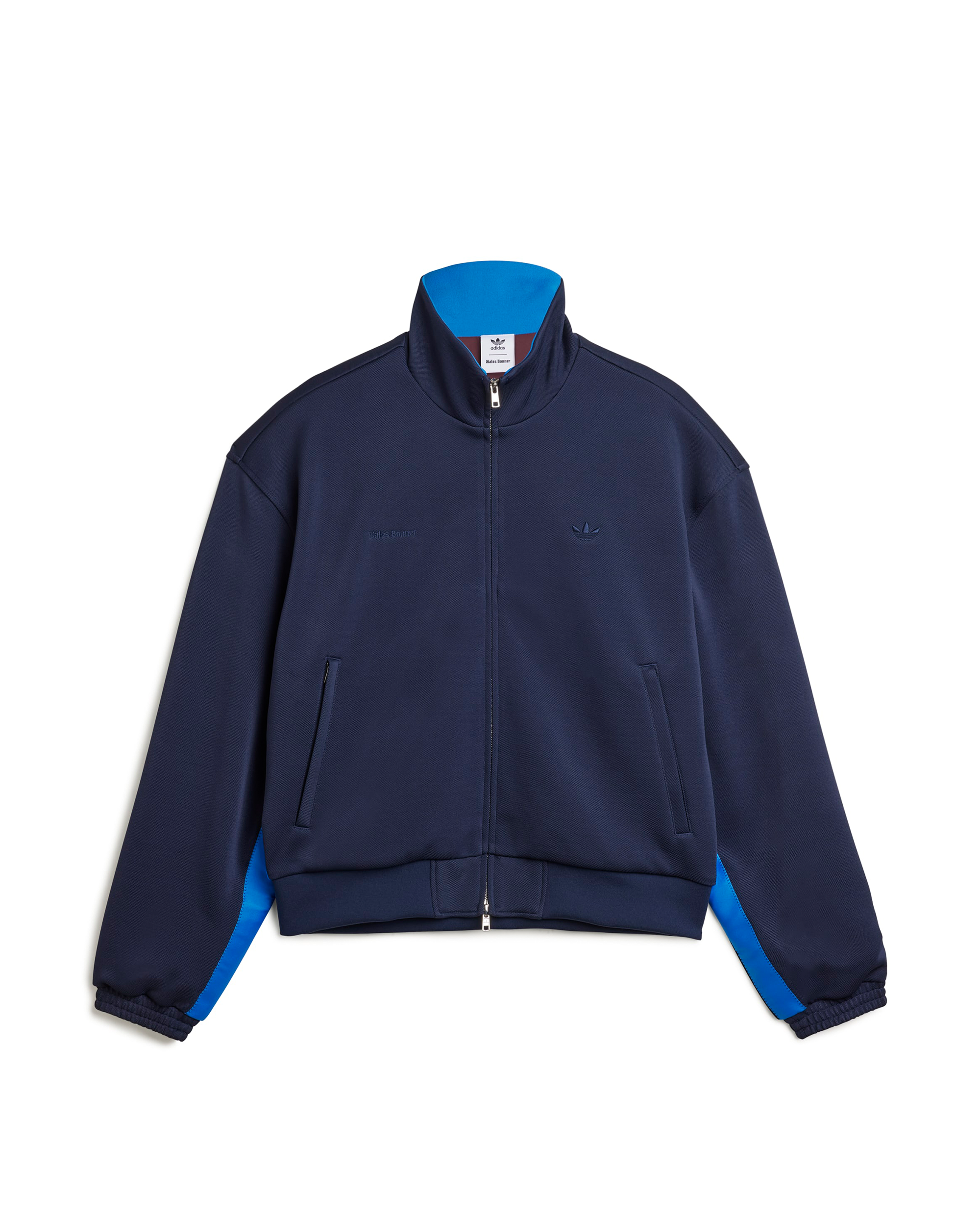 Wales Bonner Pique Track Top - Night Navy