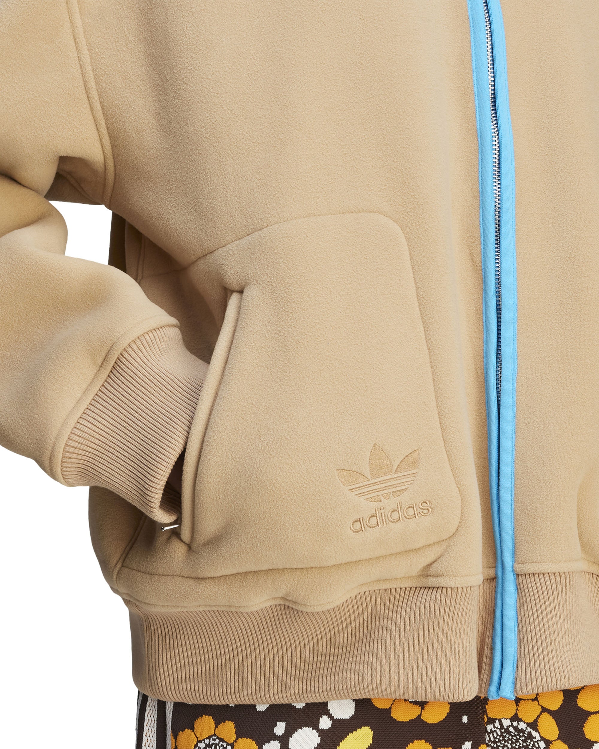 Wales Bonner Fleece Jacket - Cardboard